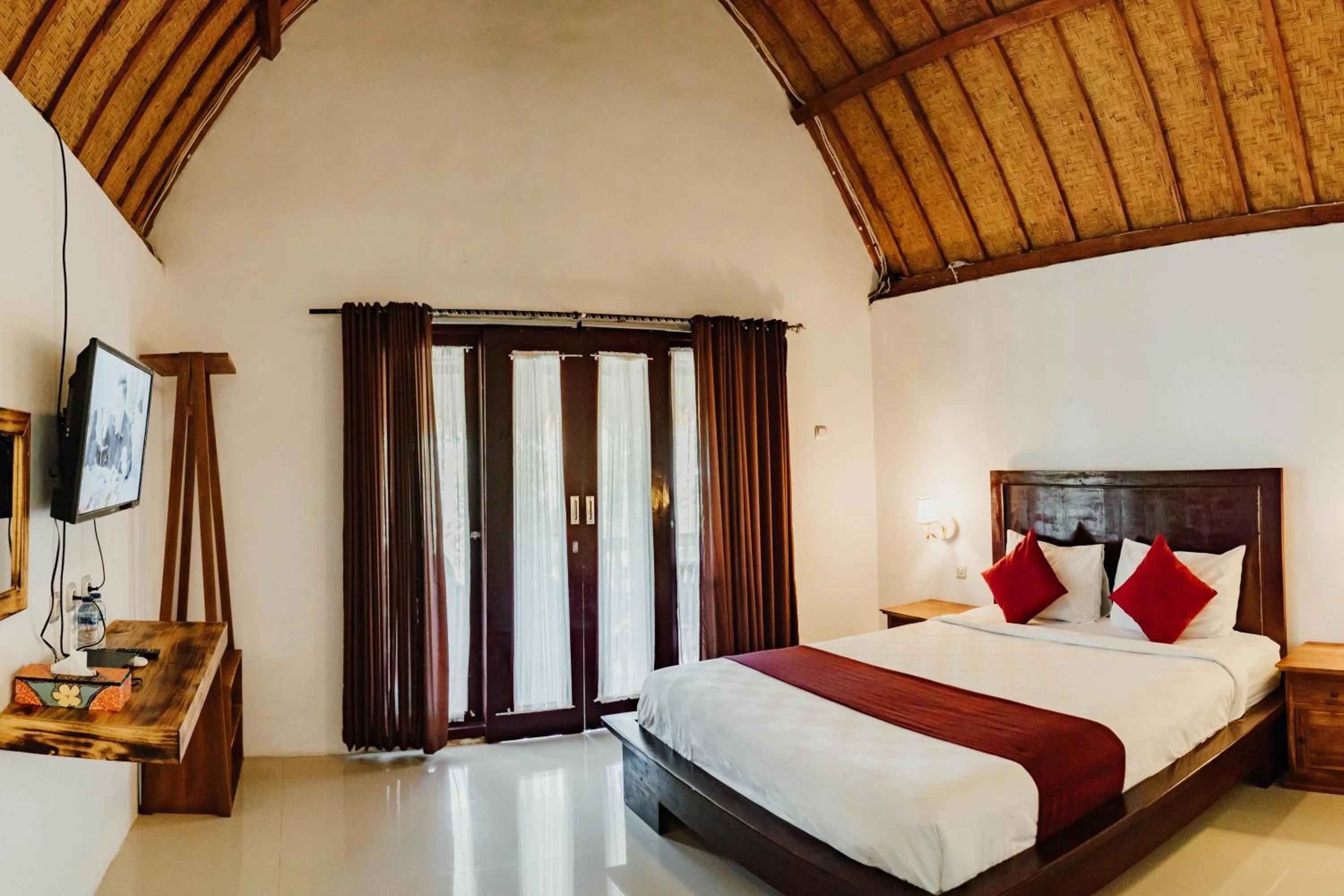 Bed in Temeling Jungle Inn