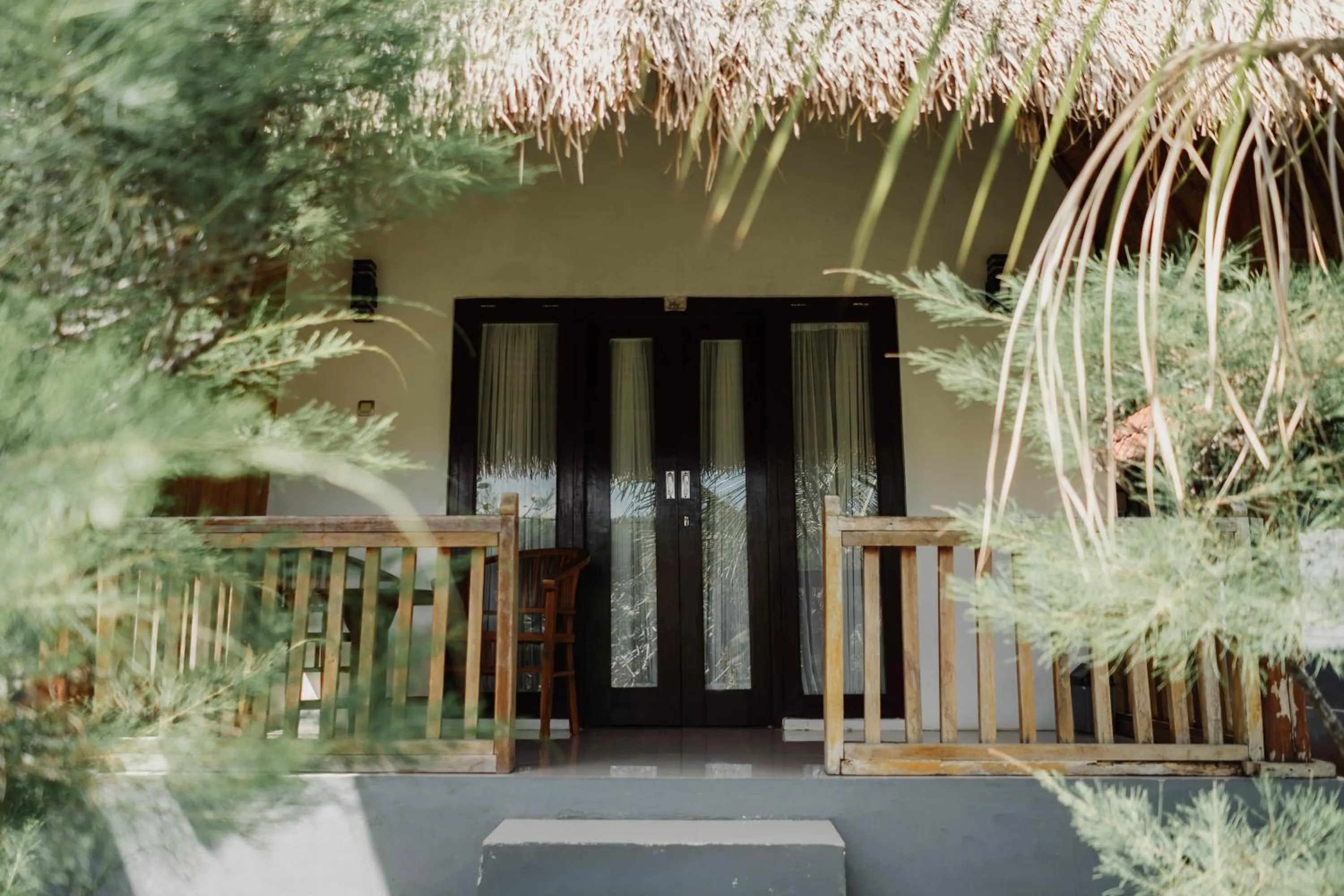 Garden in Temeling Jungle Inn