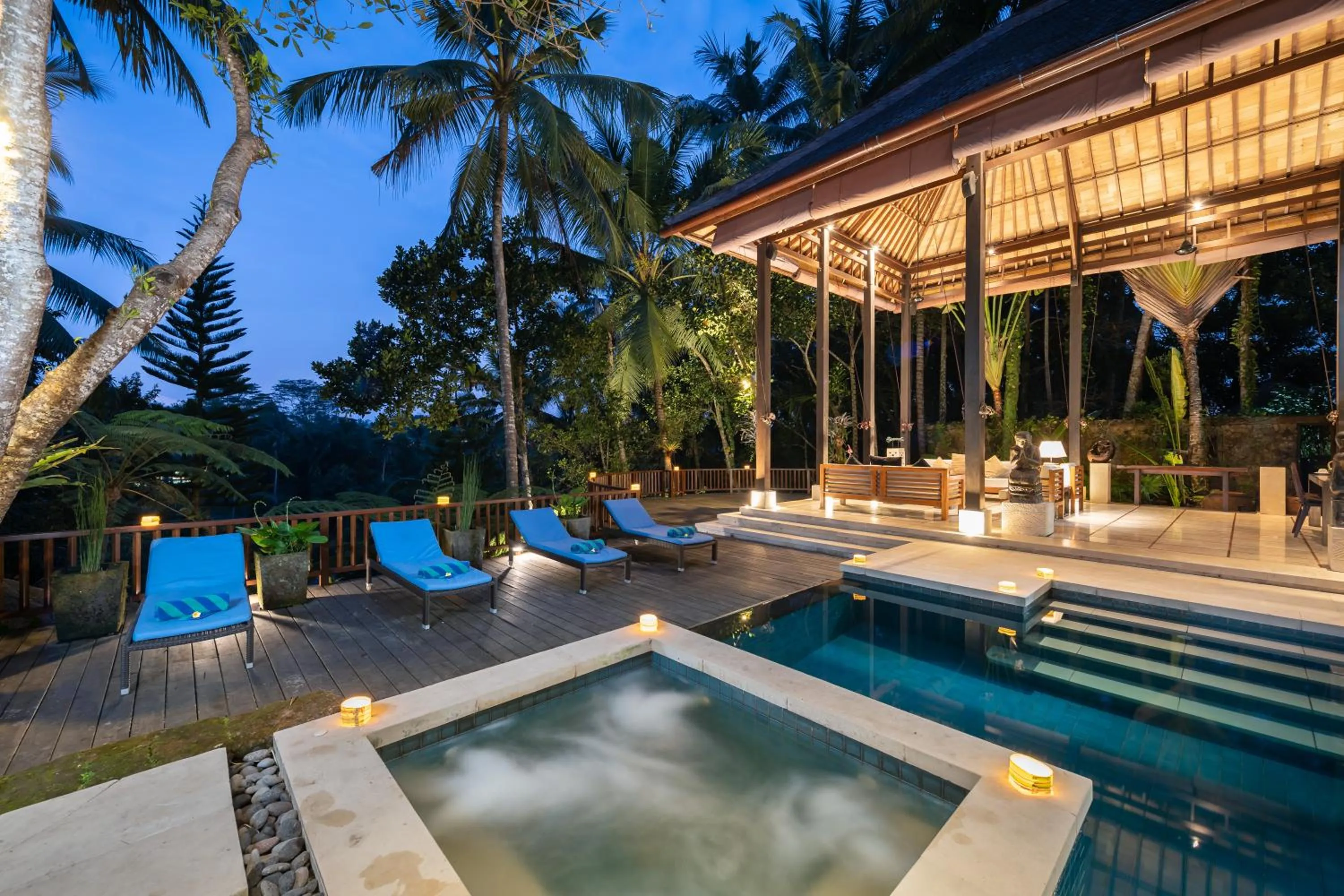 Night in Villa Vajra