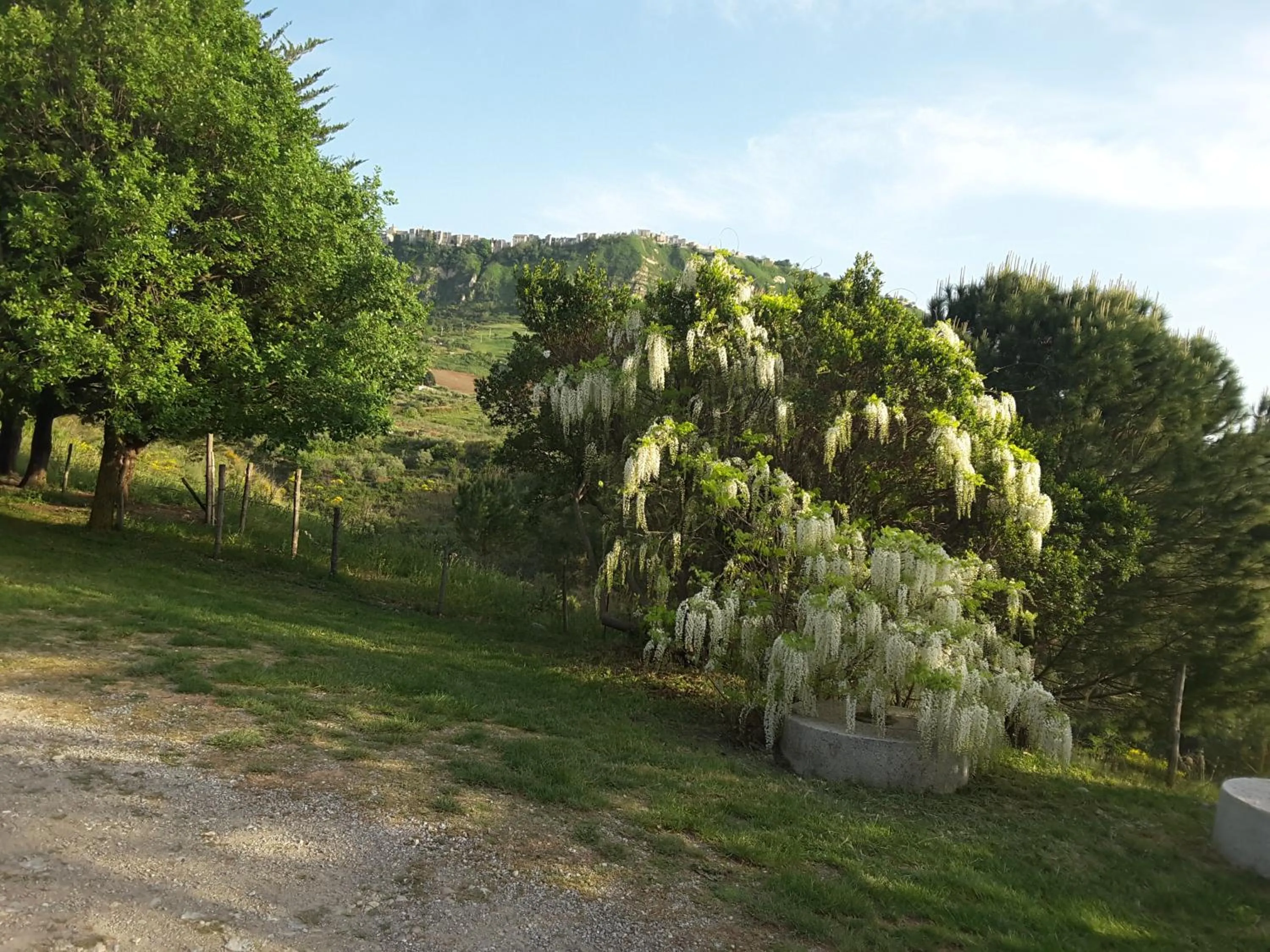 Natural landscape in Giardino Donna Lavia