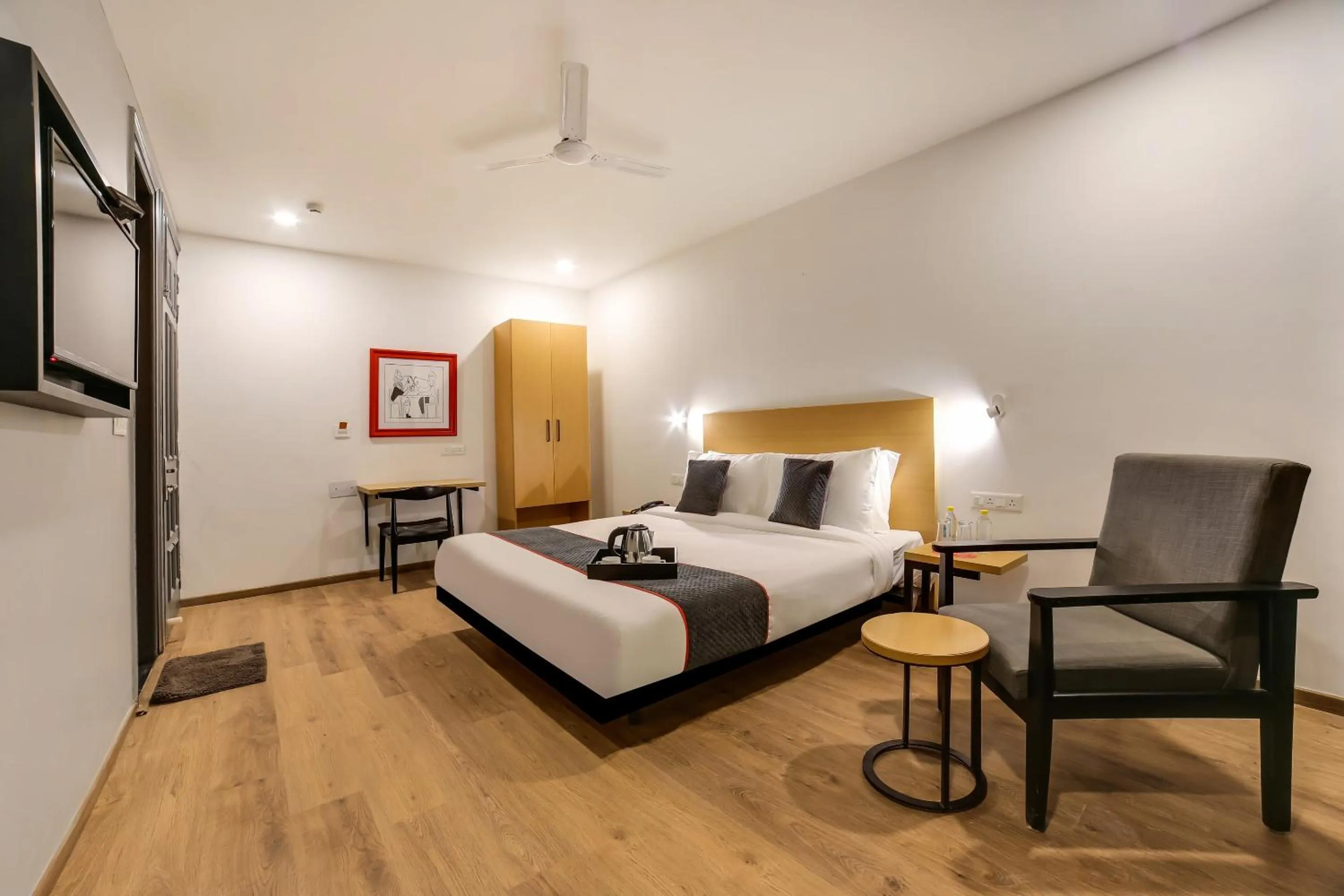 Bedroom, Bed in Super Townhouse 158 Near Netaji Subhash Marg Near Appu Ghar