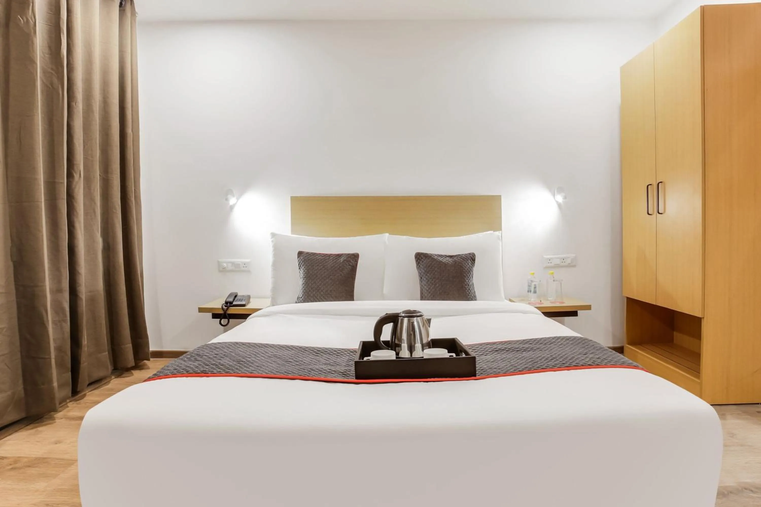 Bedroom, Bed in Super Townhouse 158 Near Netaji Subhash Marg Near Appu Ghar