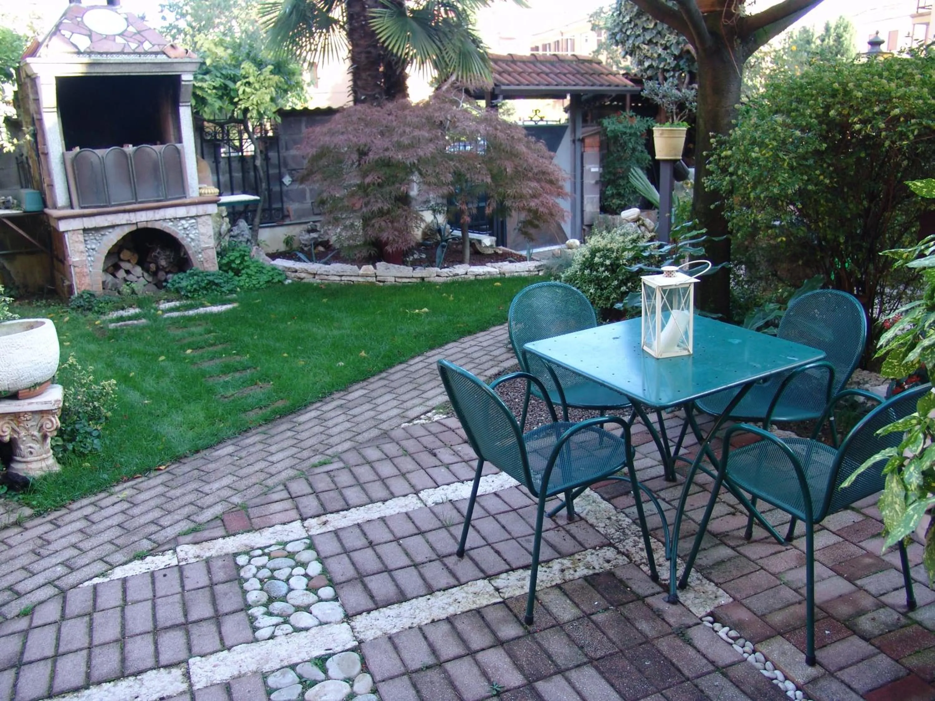 Patio in B&B Il Fragolo
