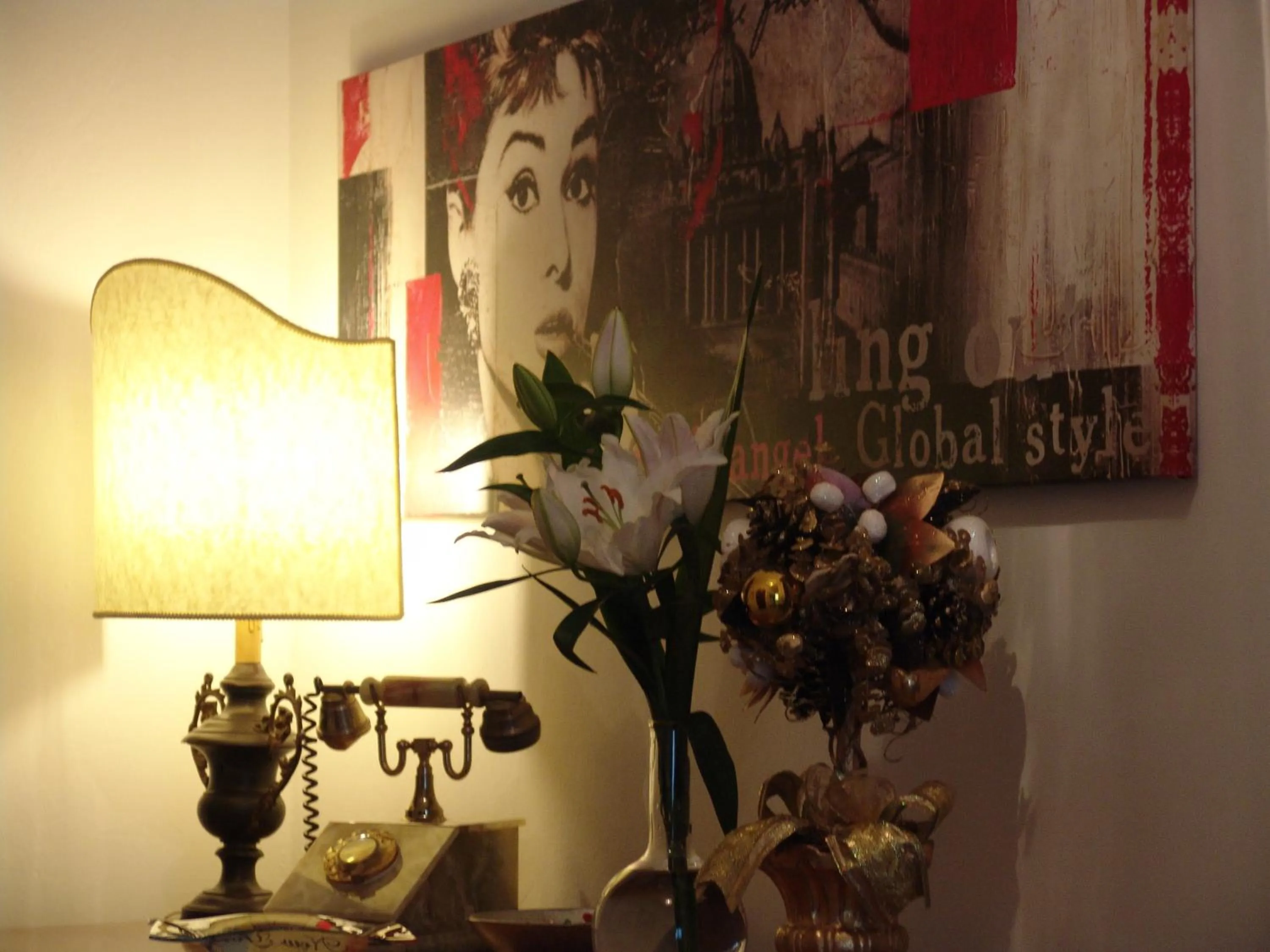 Decorative detail in B&B Il Fragolo