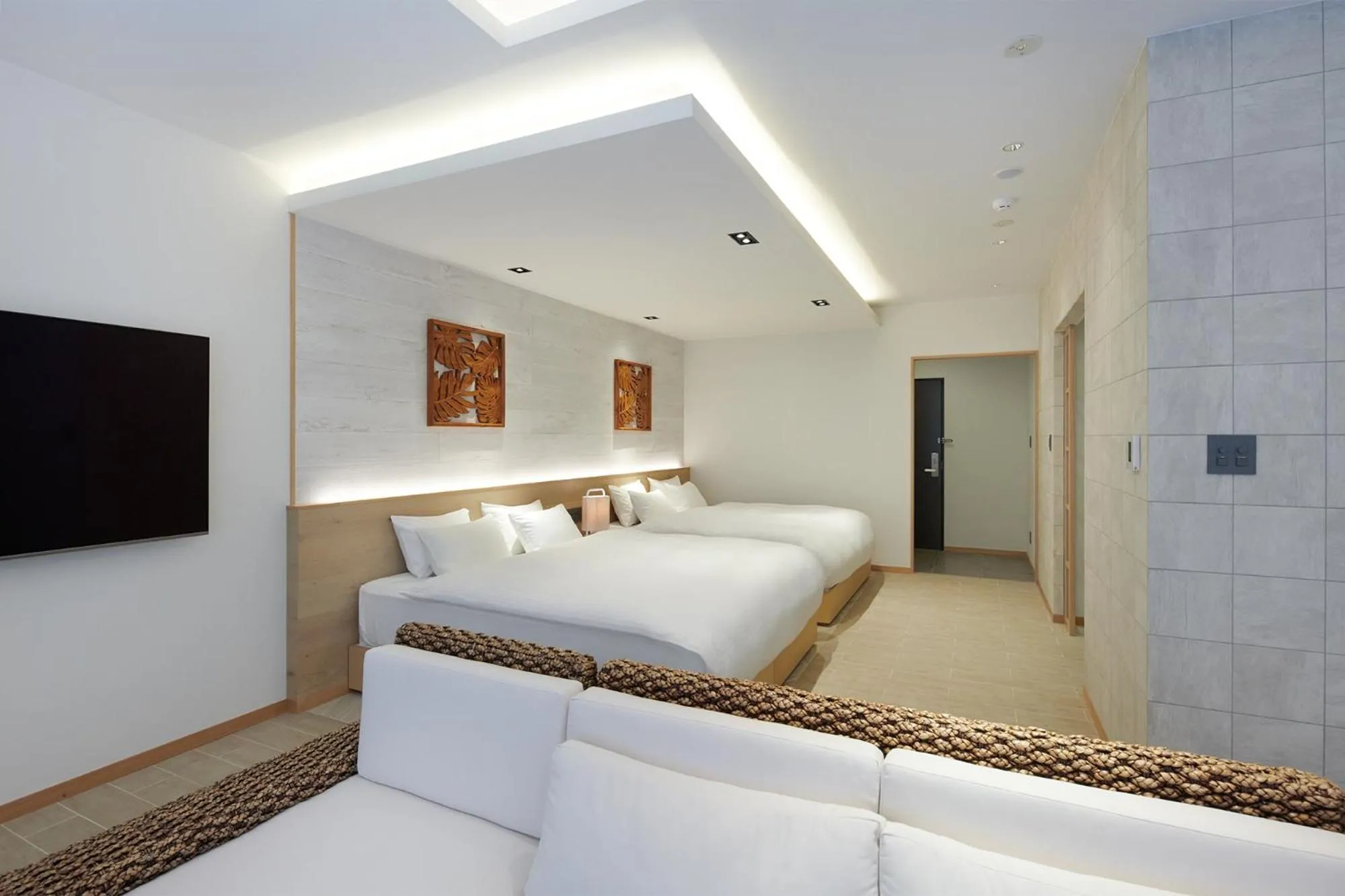 Photo of the whole room, Bed in THIRD ishigakijima