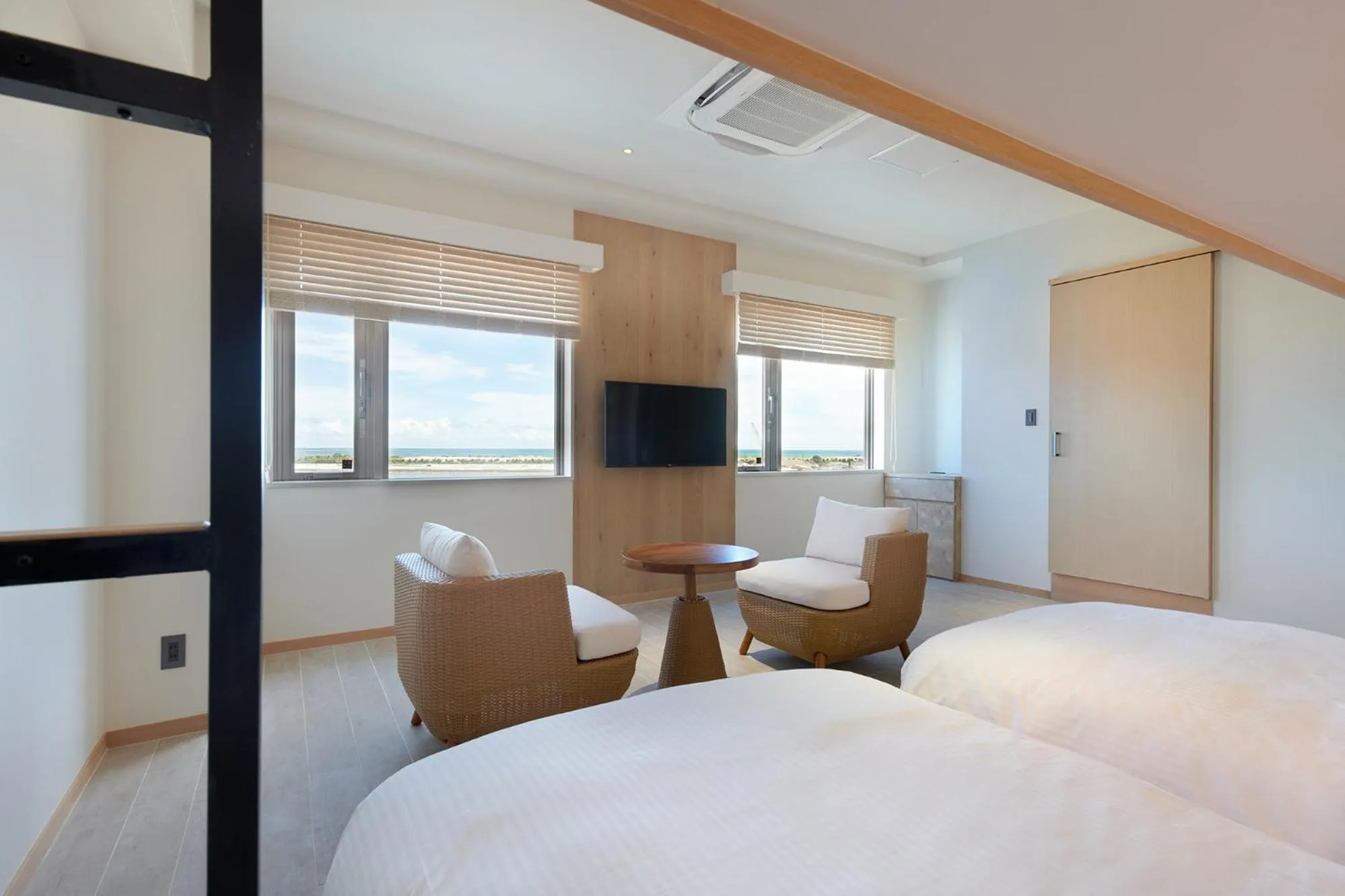 Living room, Bed in THIRD ishigakijima