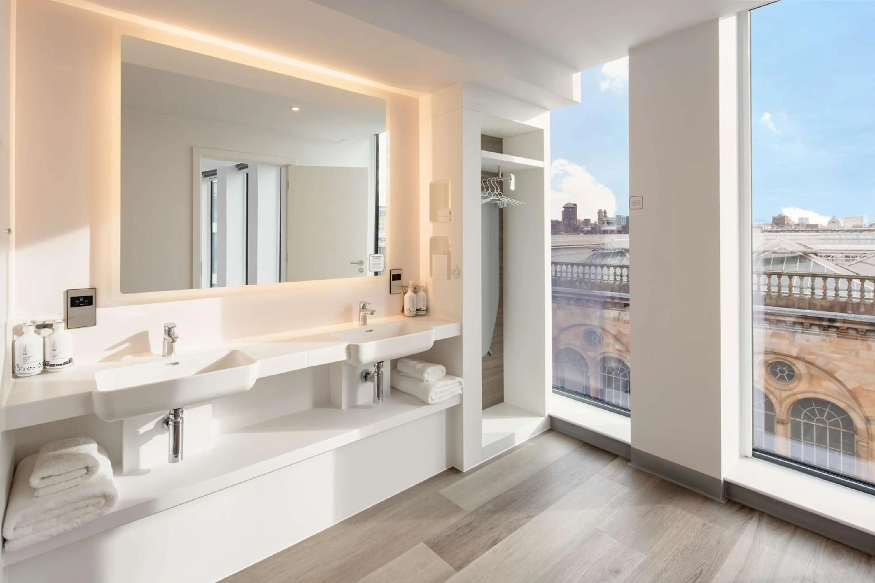 Bathroom in YOTEL Glasgow