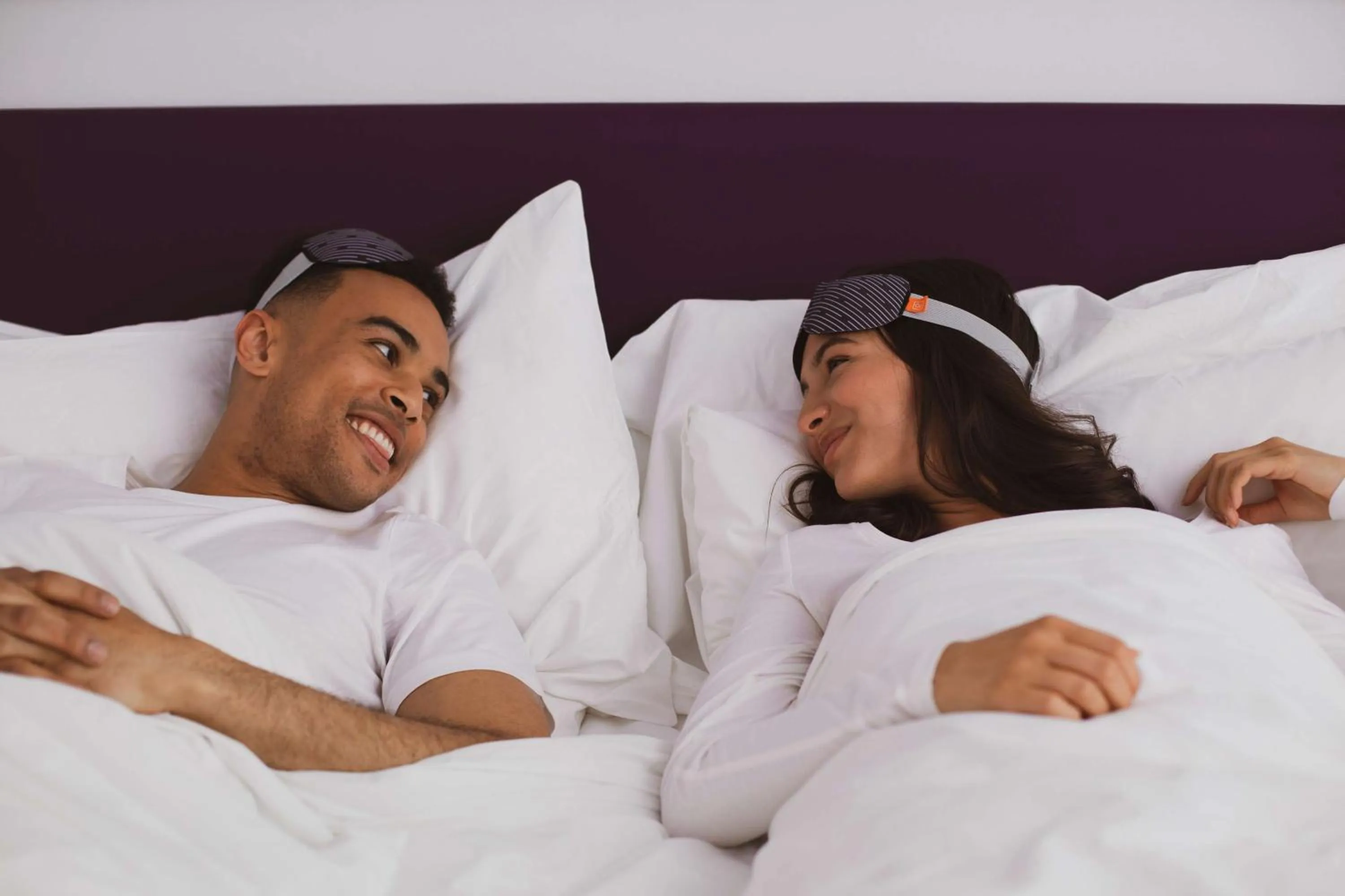 People, Bed in YOTEL Glasgow