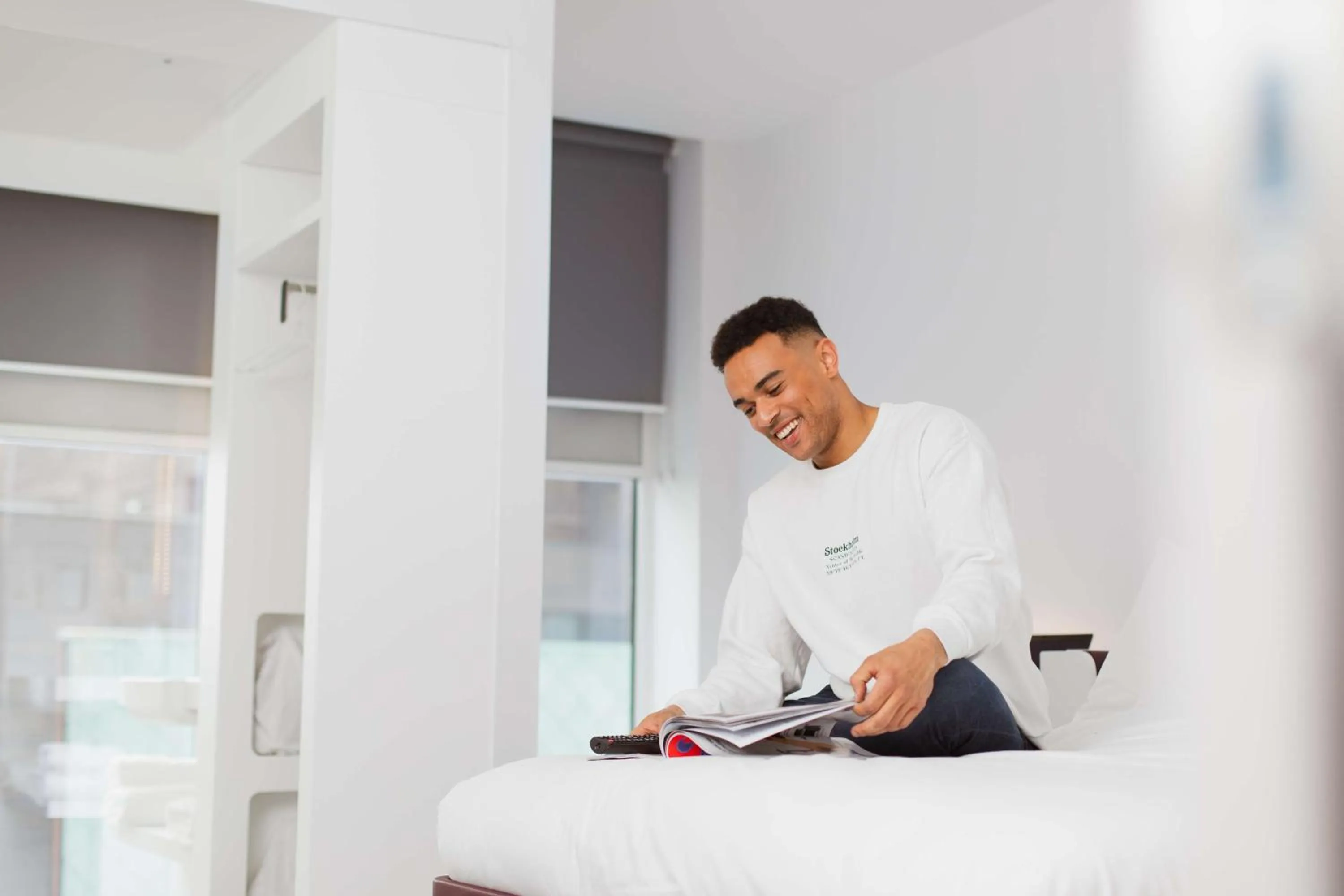 People in YOTEL Glasgow