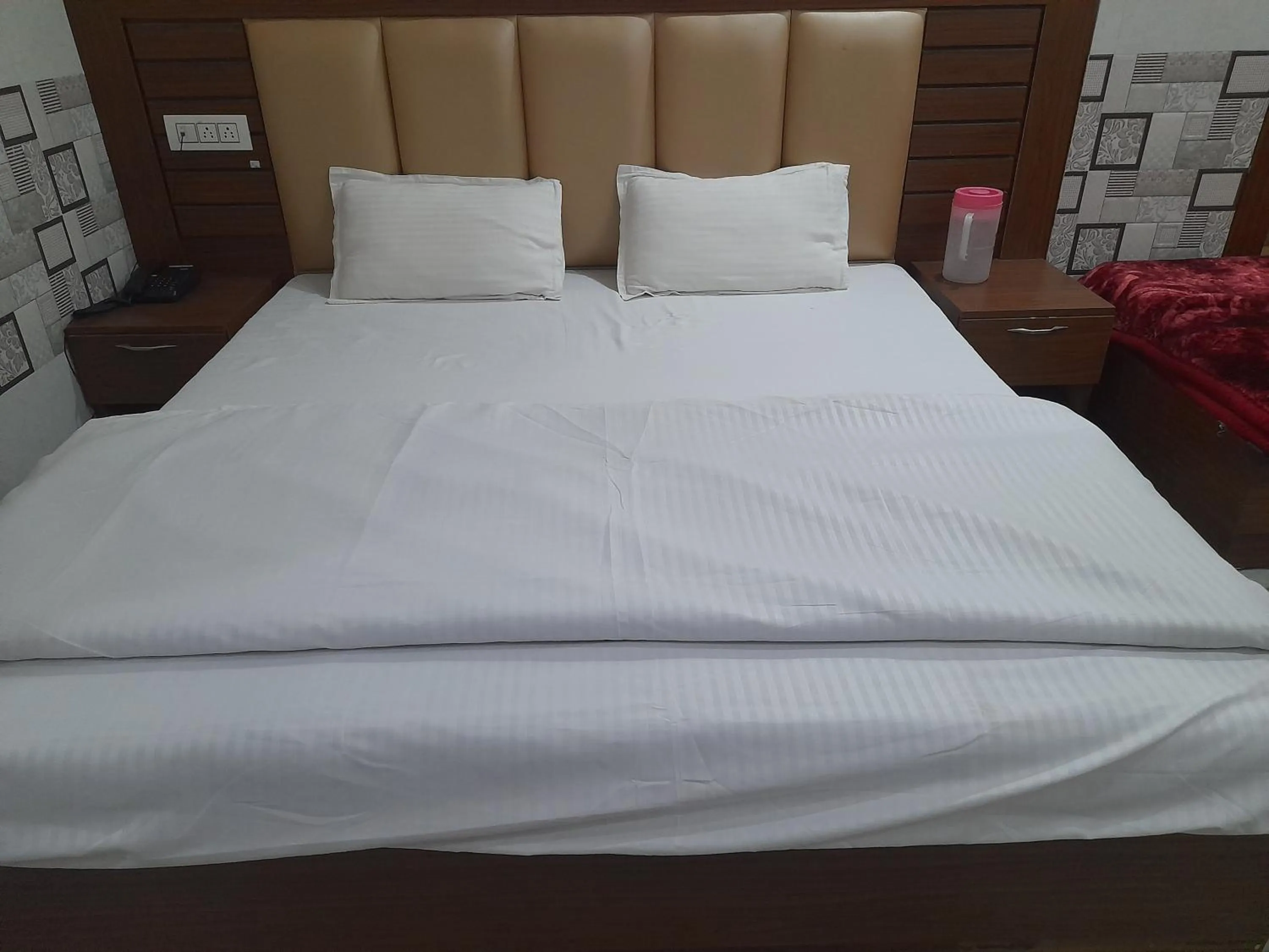 Bedroom, Bed in Abrol residency