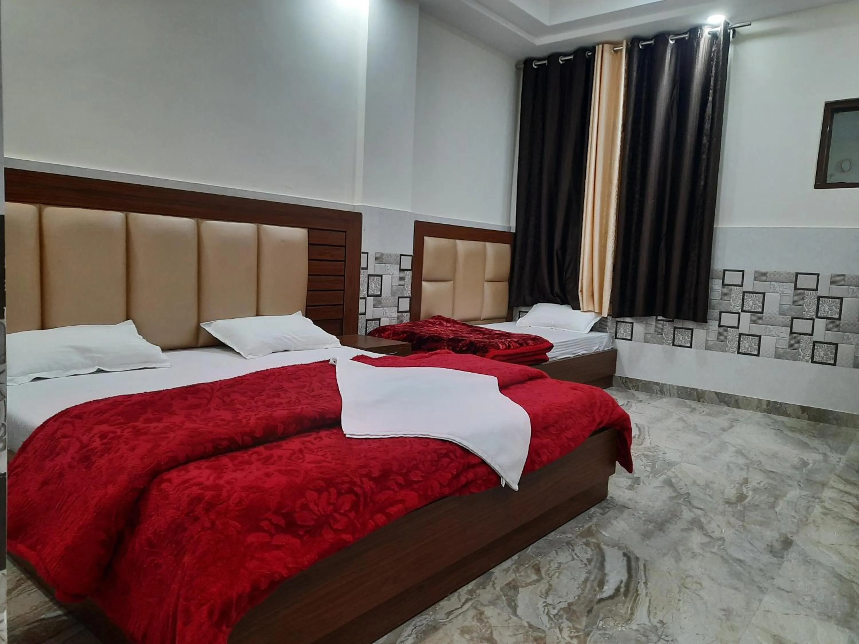 Bedroom, Bed in Abrol residency