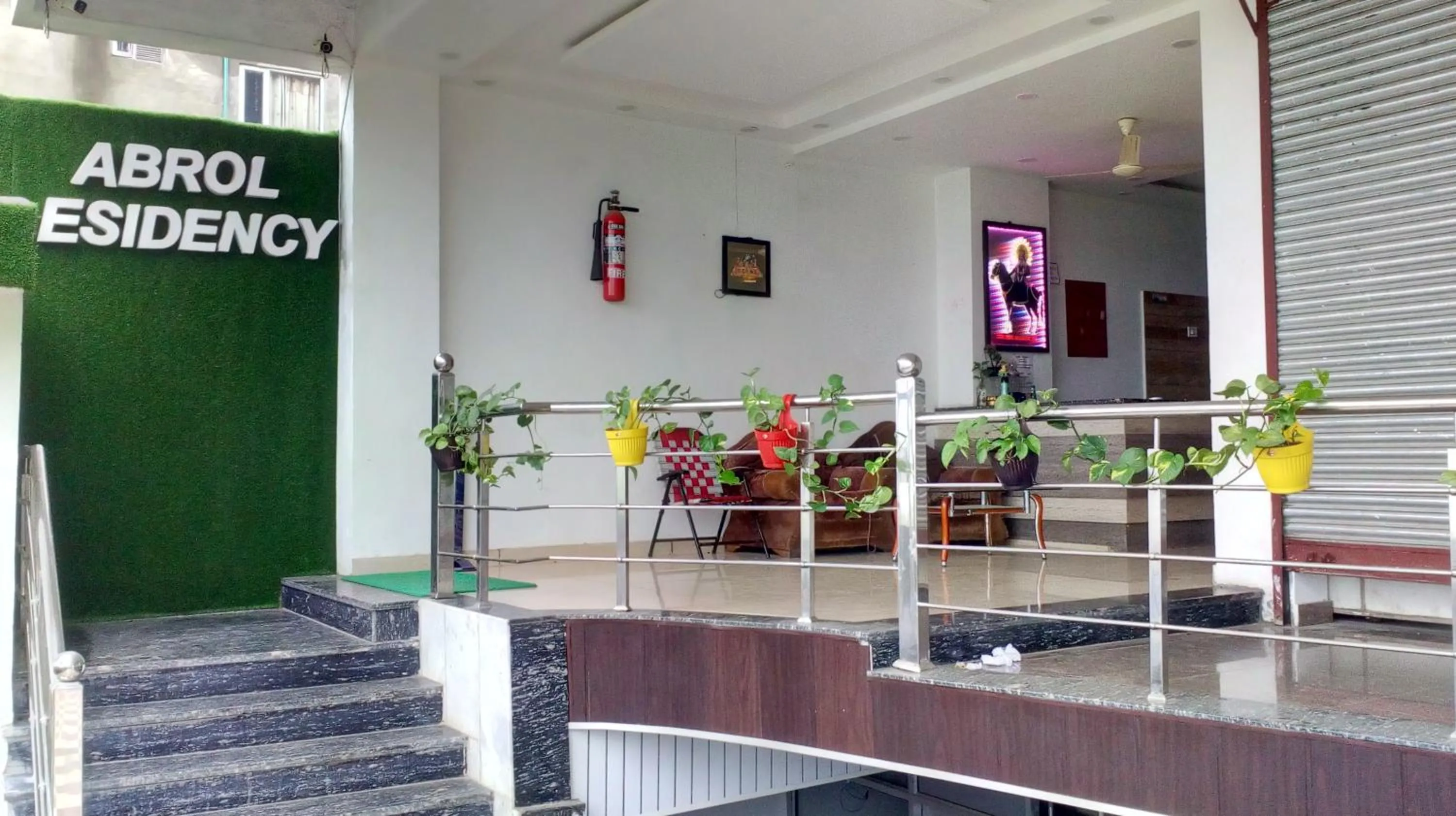 Facade/entrance in Abrol residency