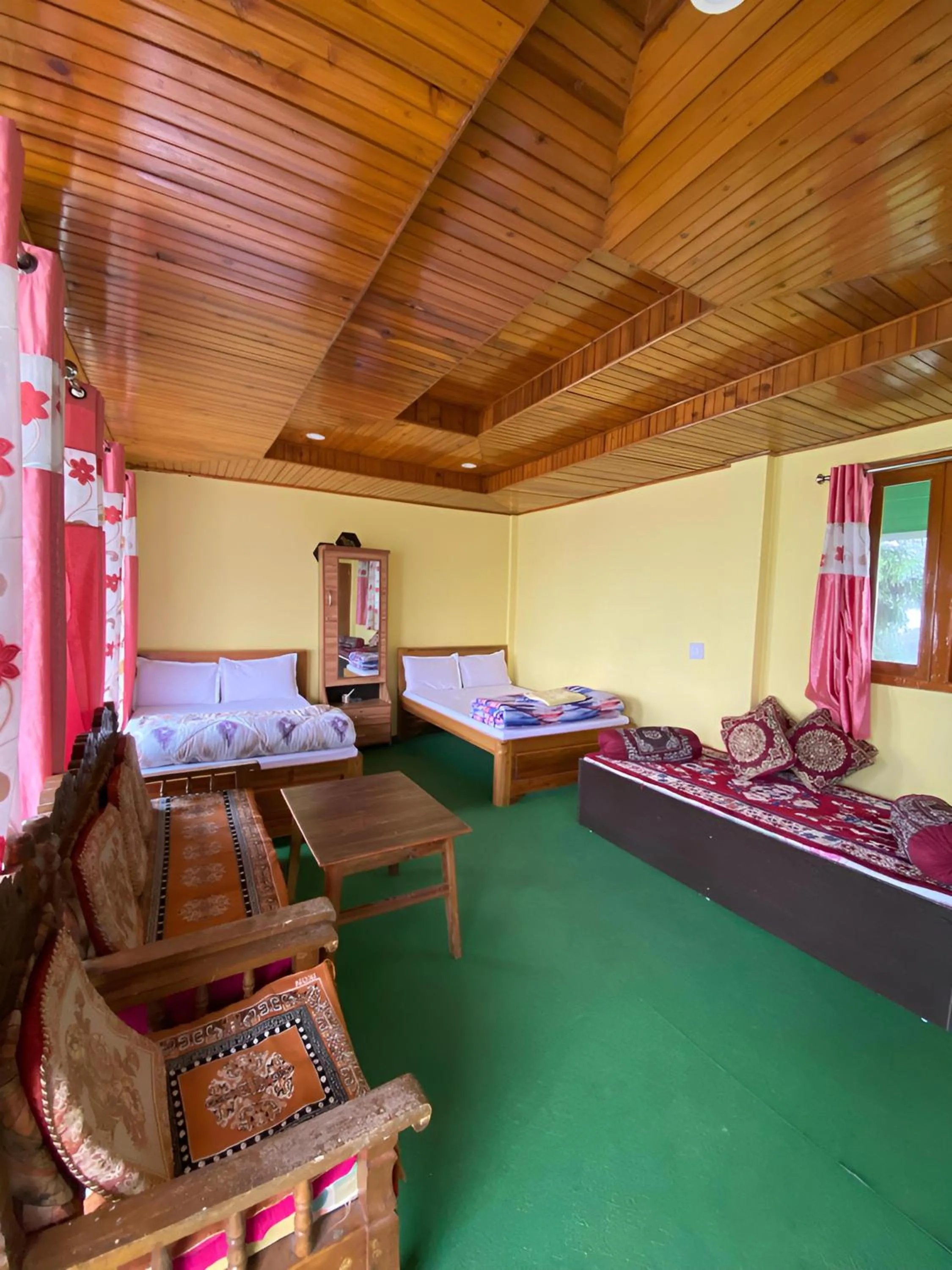 Bed in Sandeep Homestay