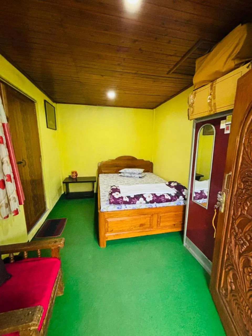 Bed in Sandeep Homestay