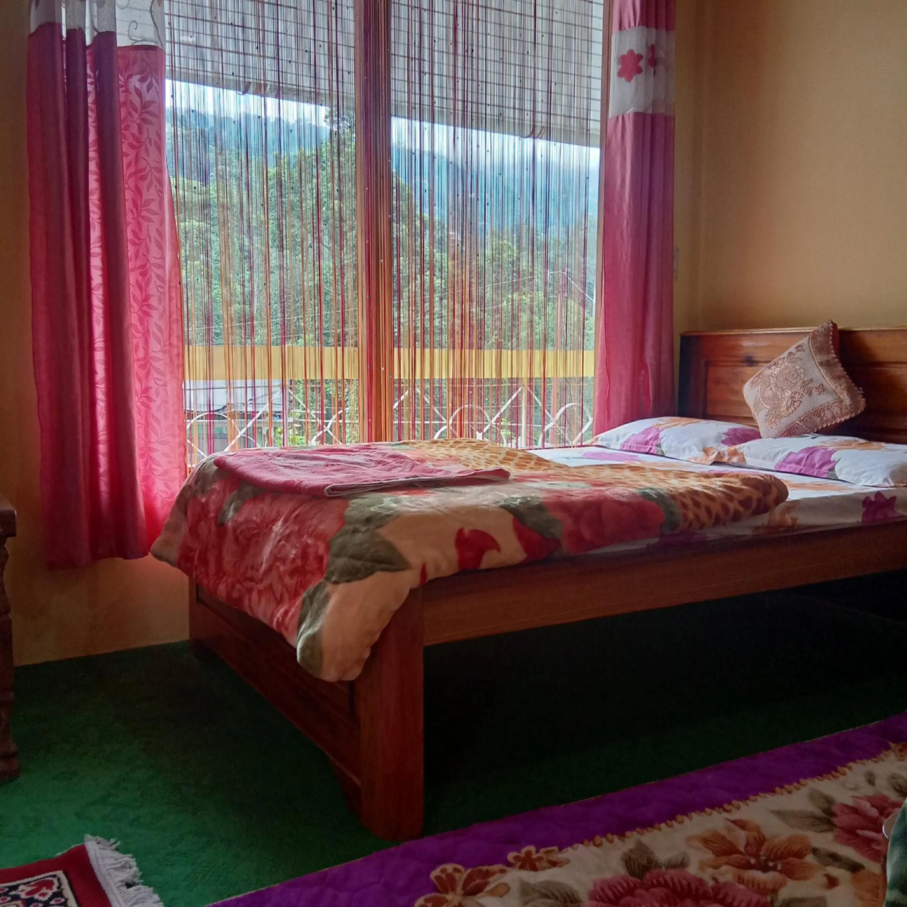 Bed in Sandeep Homestay
