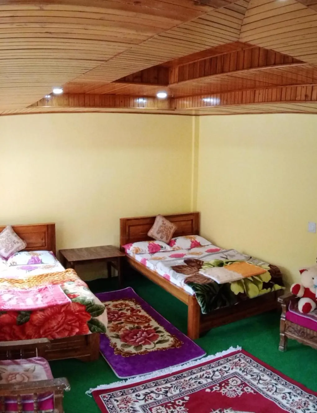 Bed in Sandeep Homestay