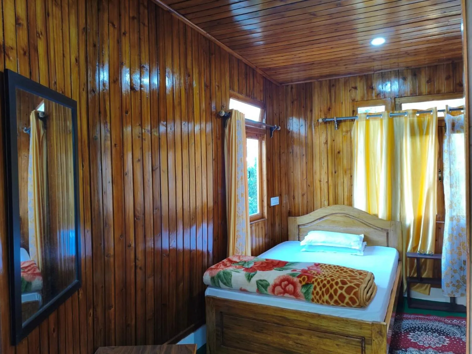 Bed in Sandeep Homestay