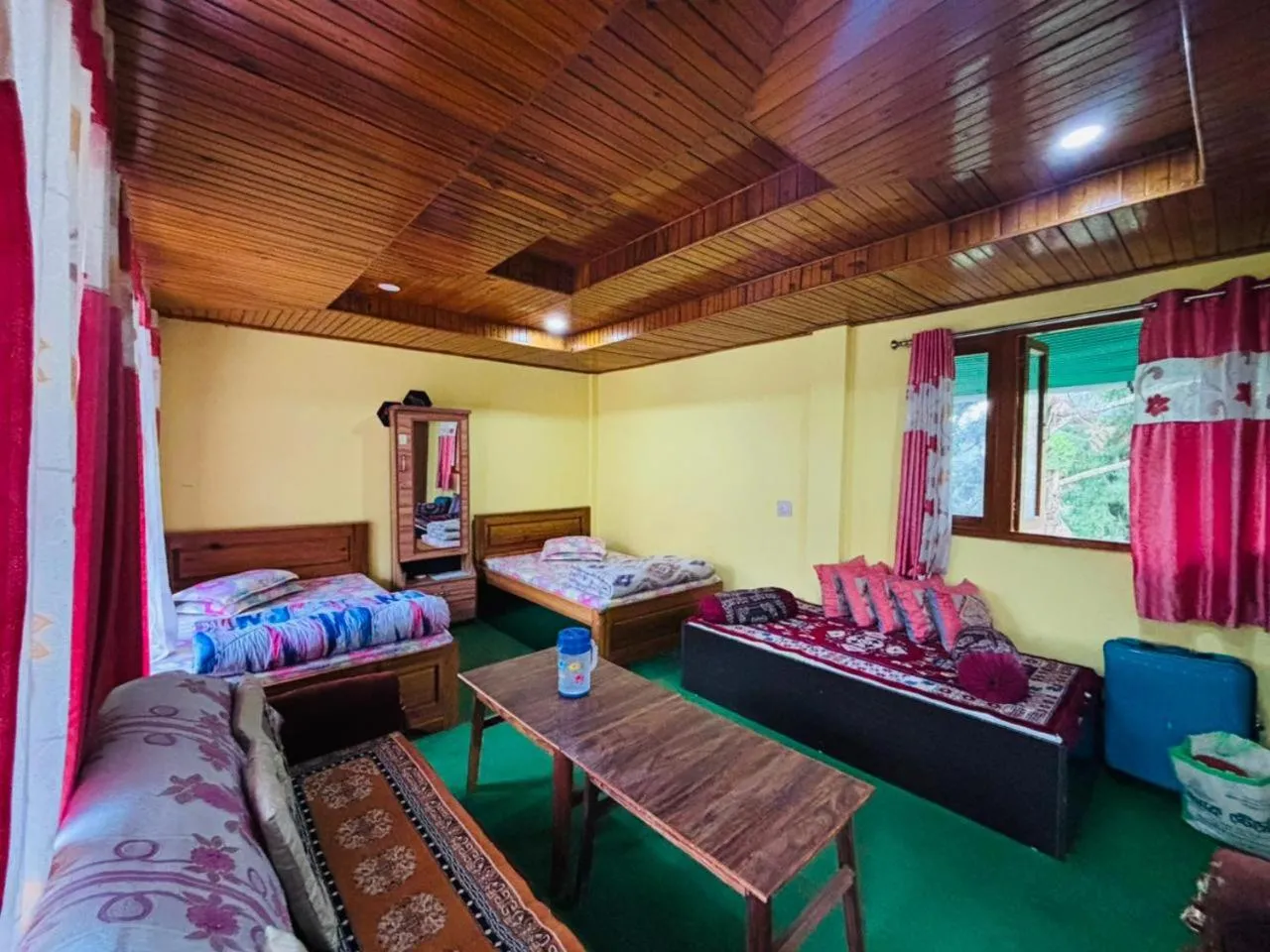 Bed in Sandeep Homestay