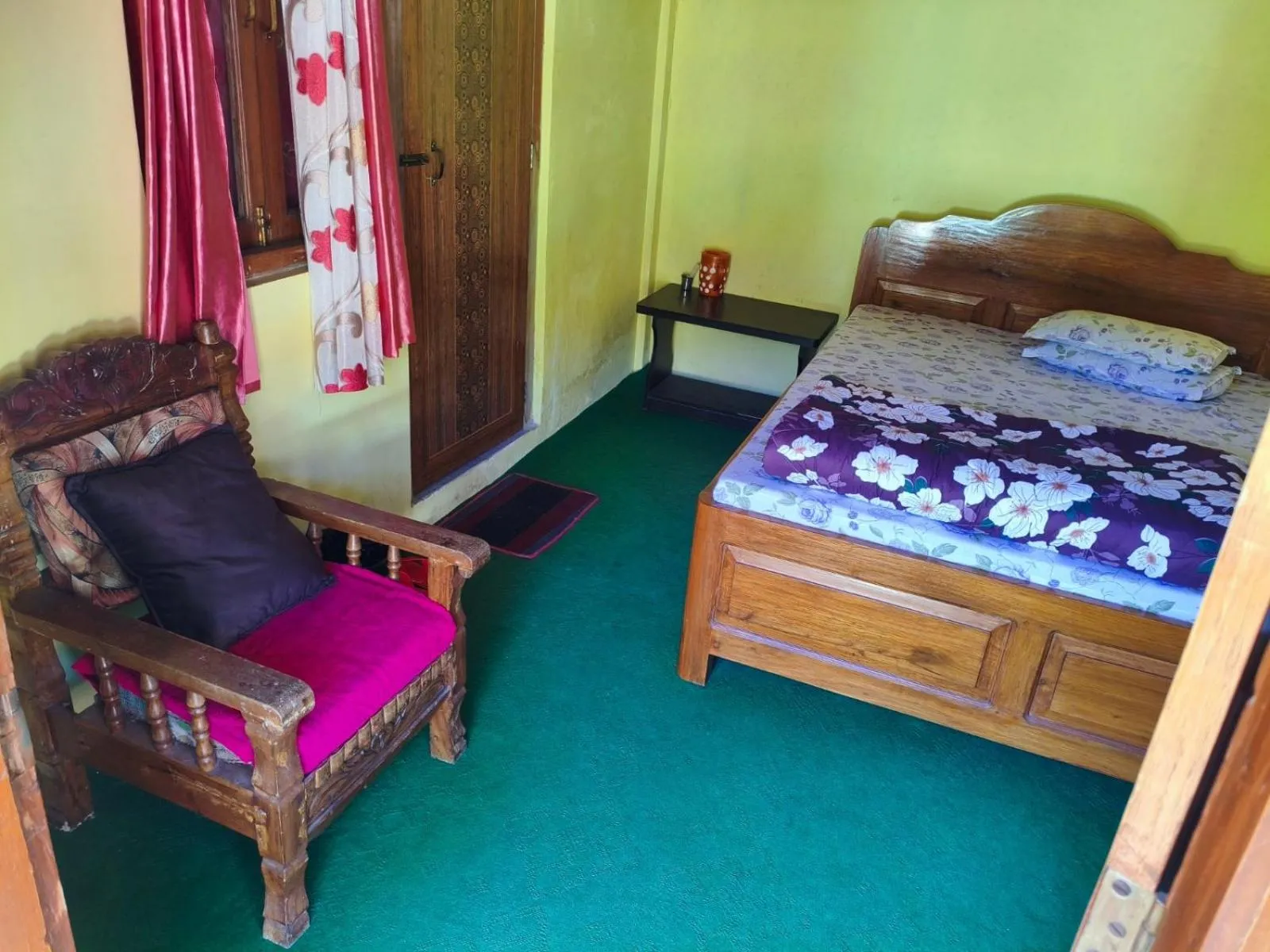 Bed in Sandeep Homestay