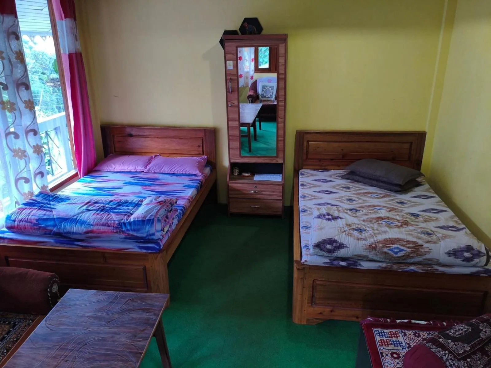 Bed in Sandeep Homestay