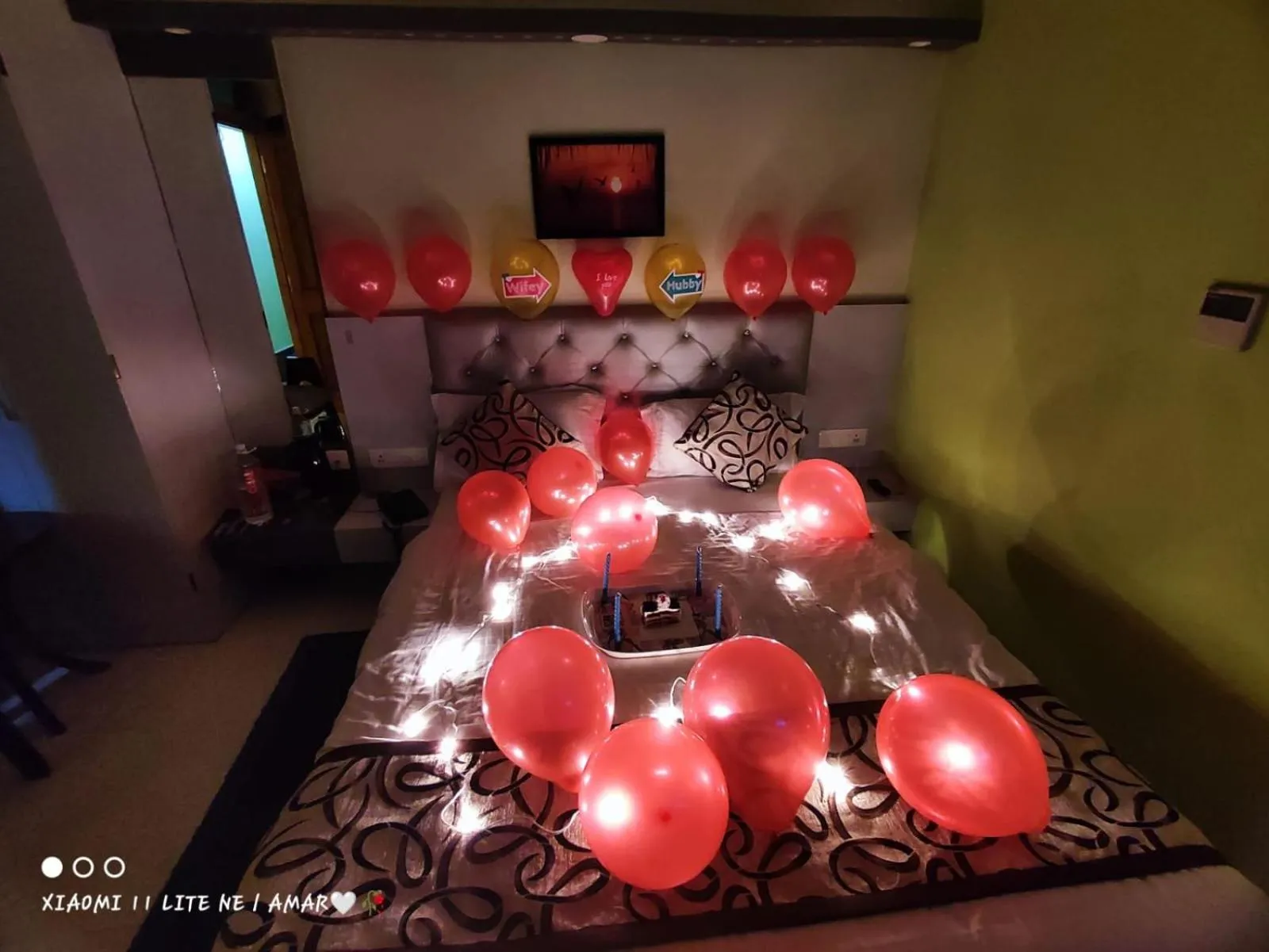 Bed in Hotel Prabhat