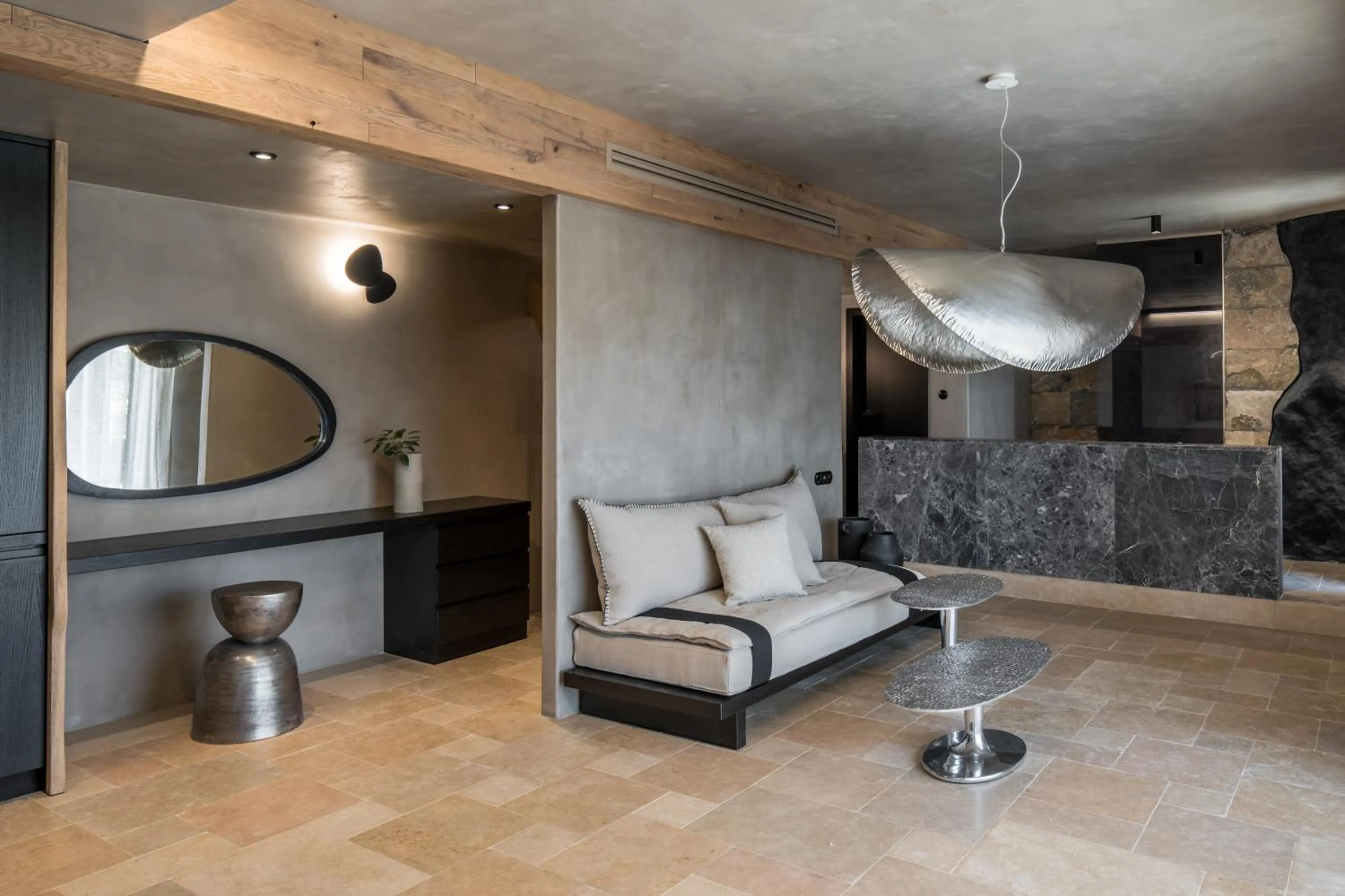 Living room in Acro Suites - A Wellbeing Resort