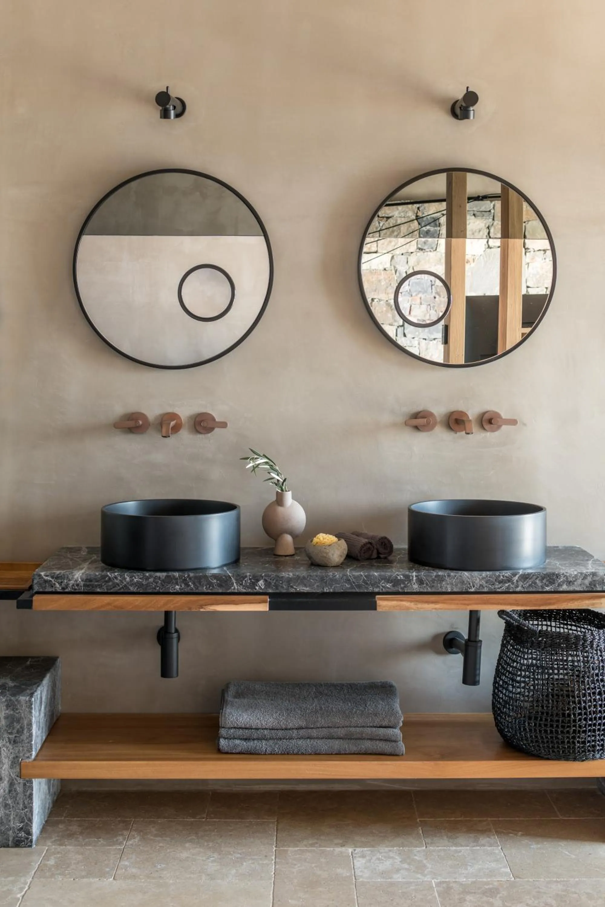 Bathroom in Acro Suites - A Wellbeing Resort