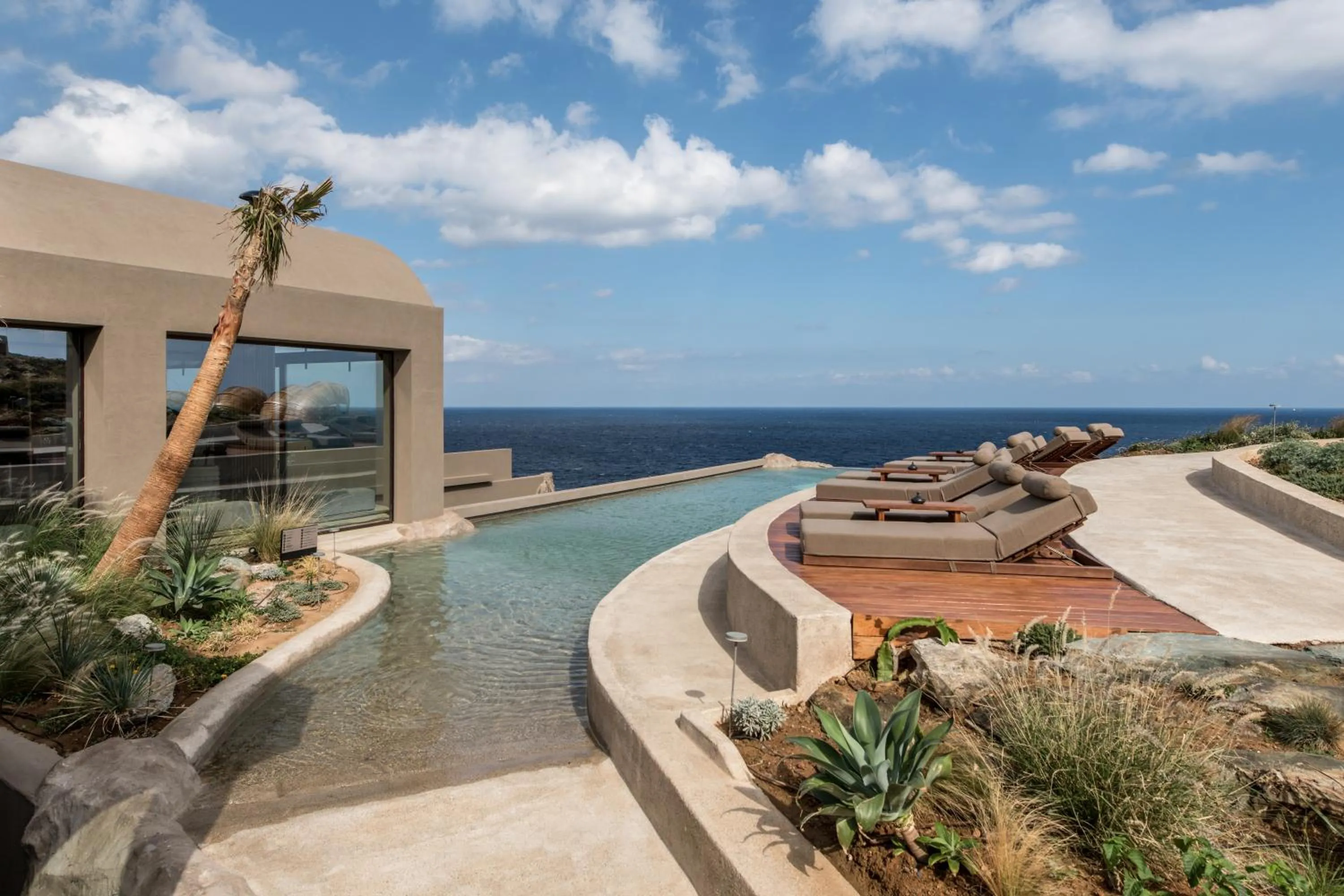 Swimming pool in Acro Suites - A Wellbeing Resort