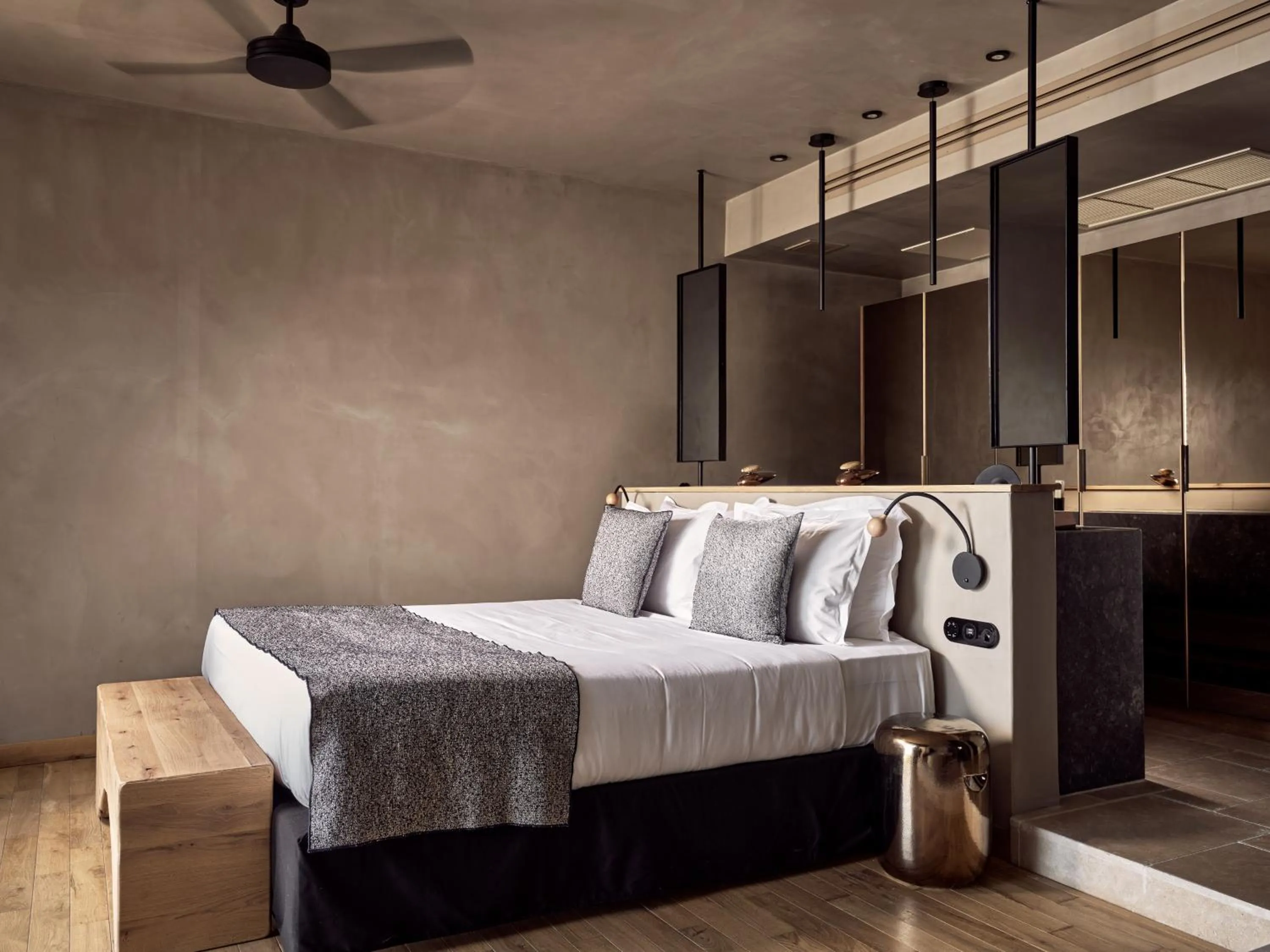 Bed in Acro Suites - A Wellbeing Resort