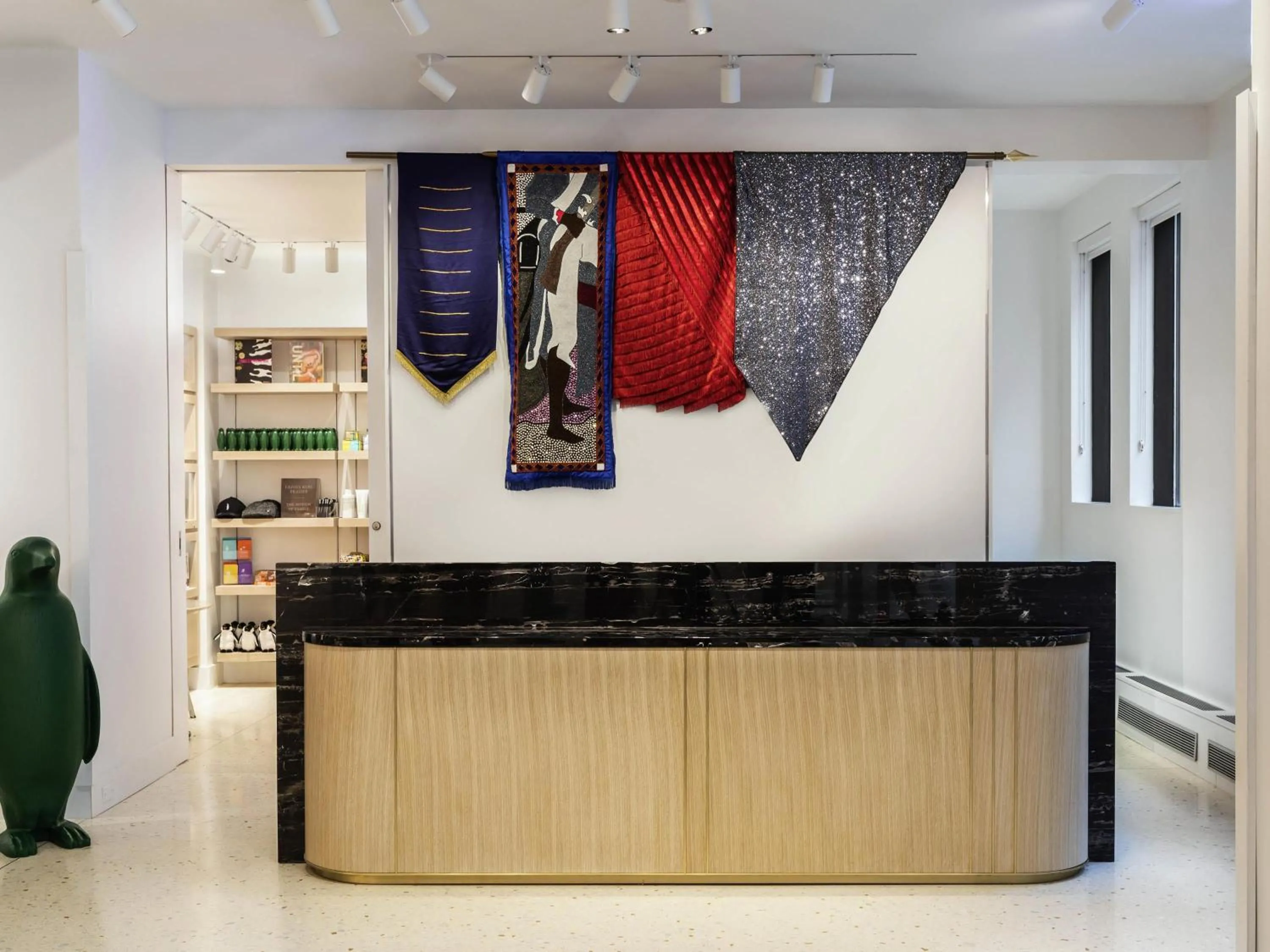 Property building in 21c Museum Hotel Chicago