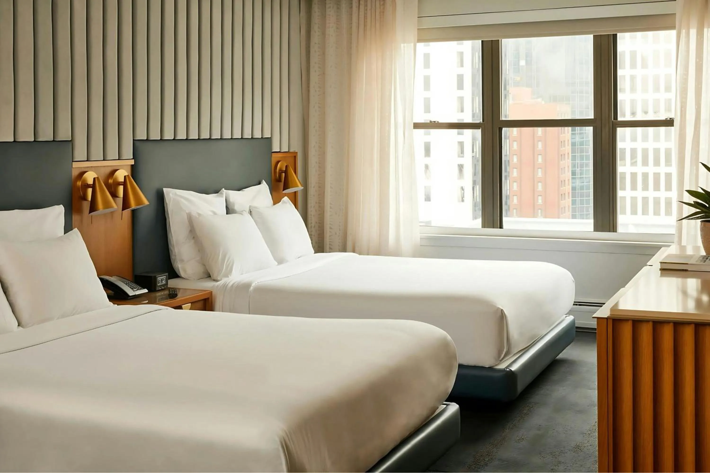 Photo of the whole room, Bed in Hotel 55