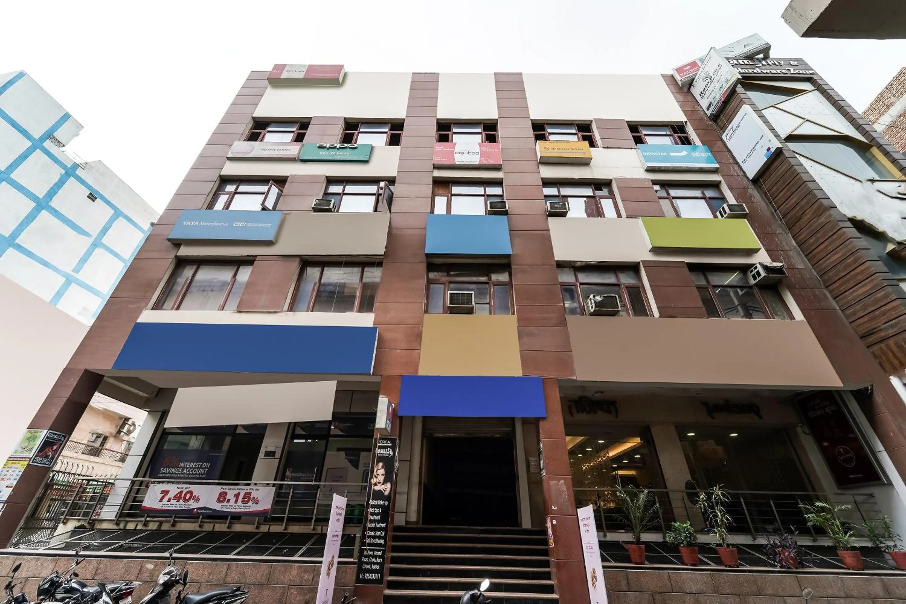 Facade/entrance in Hotel O Landlord