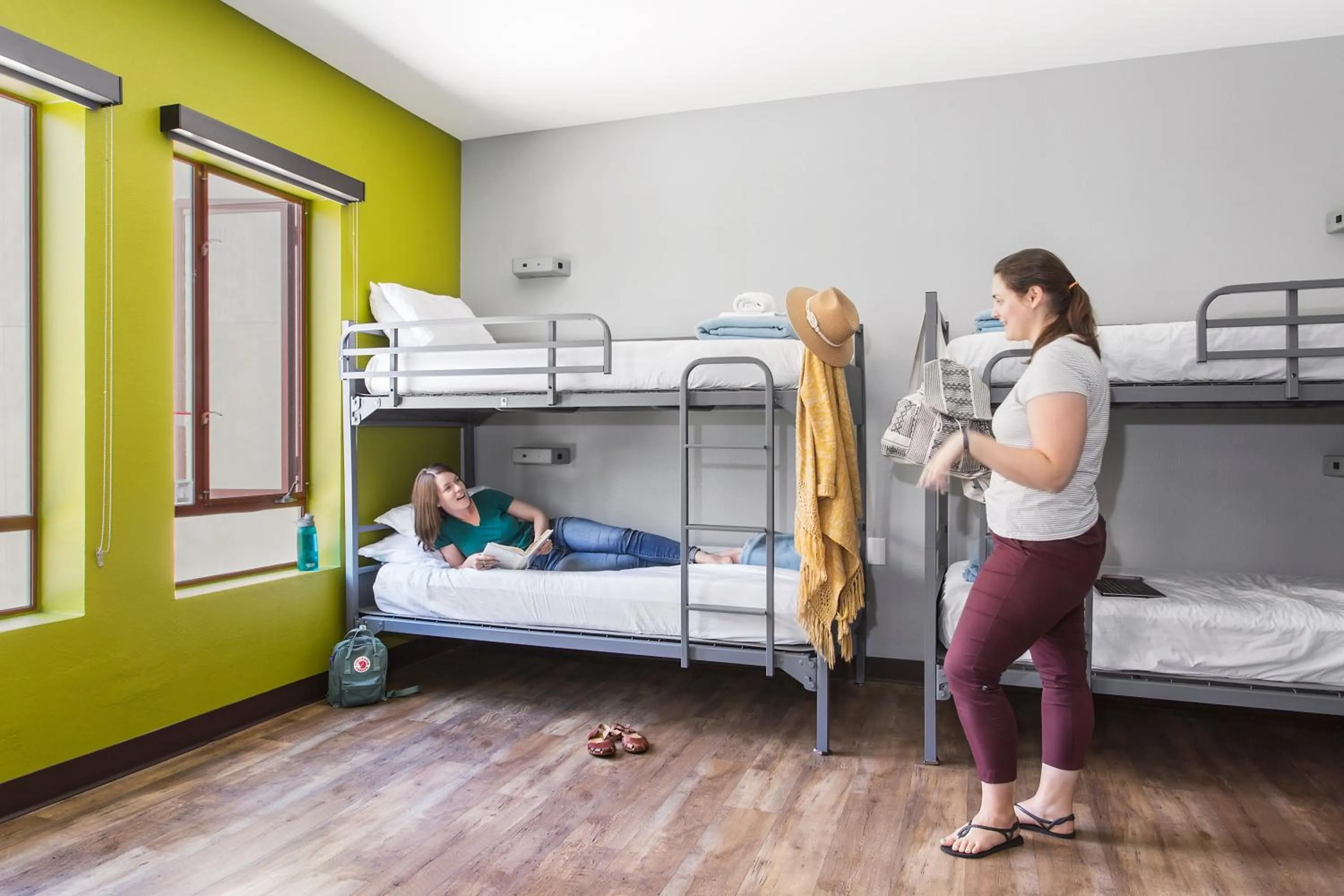 bunk bed, Bed in HI Los Angeles Santa Monica Hostel