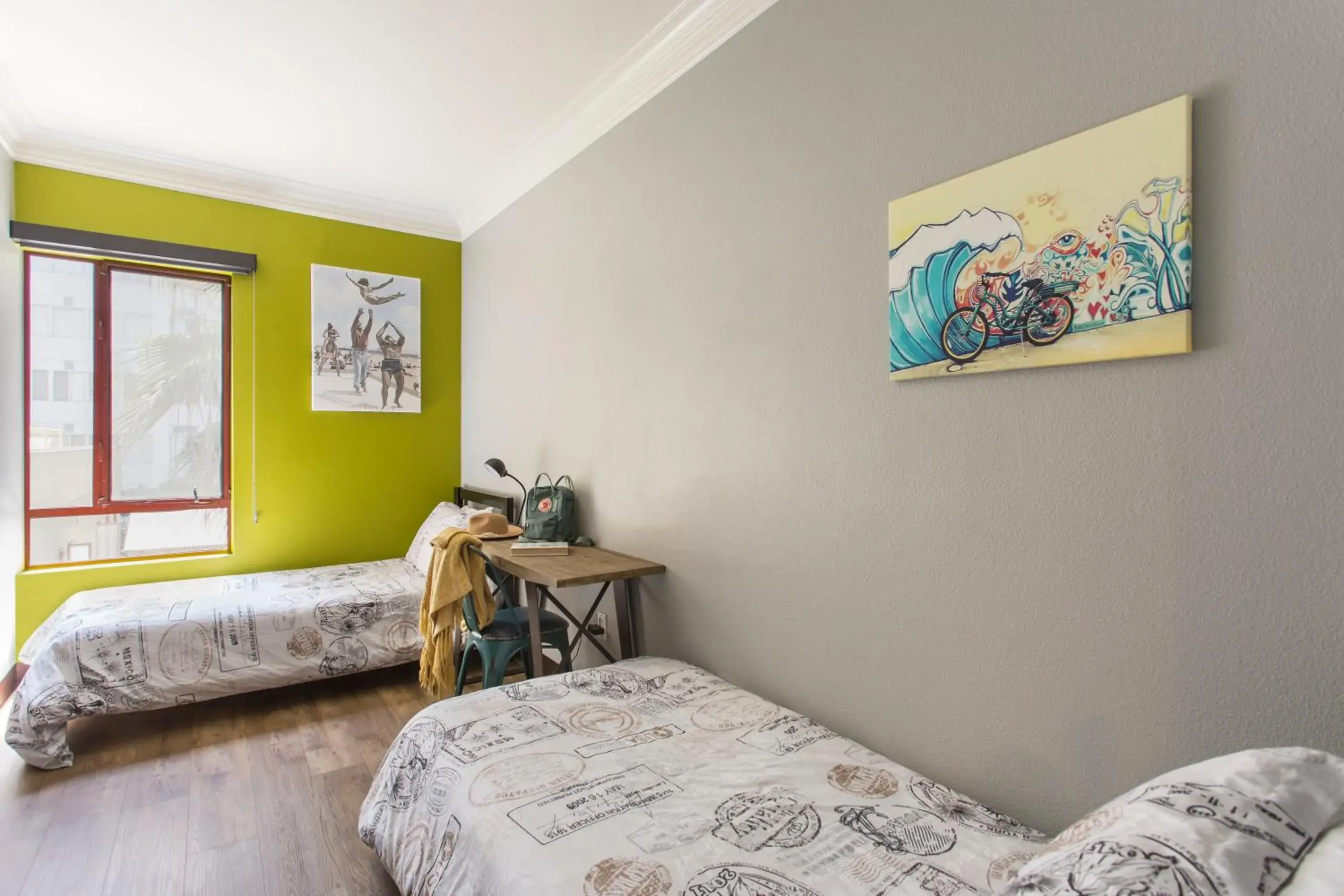 Private Twin Room in HI Los Angeles Santa Monica Hostel Private Twin Room in HI Los Angeles Santa Monica Hostel