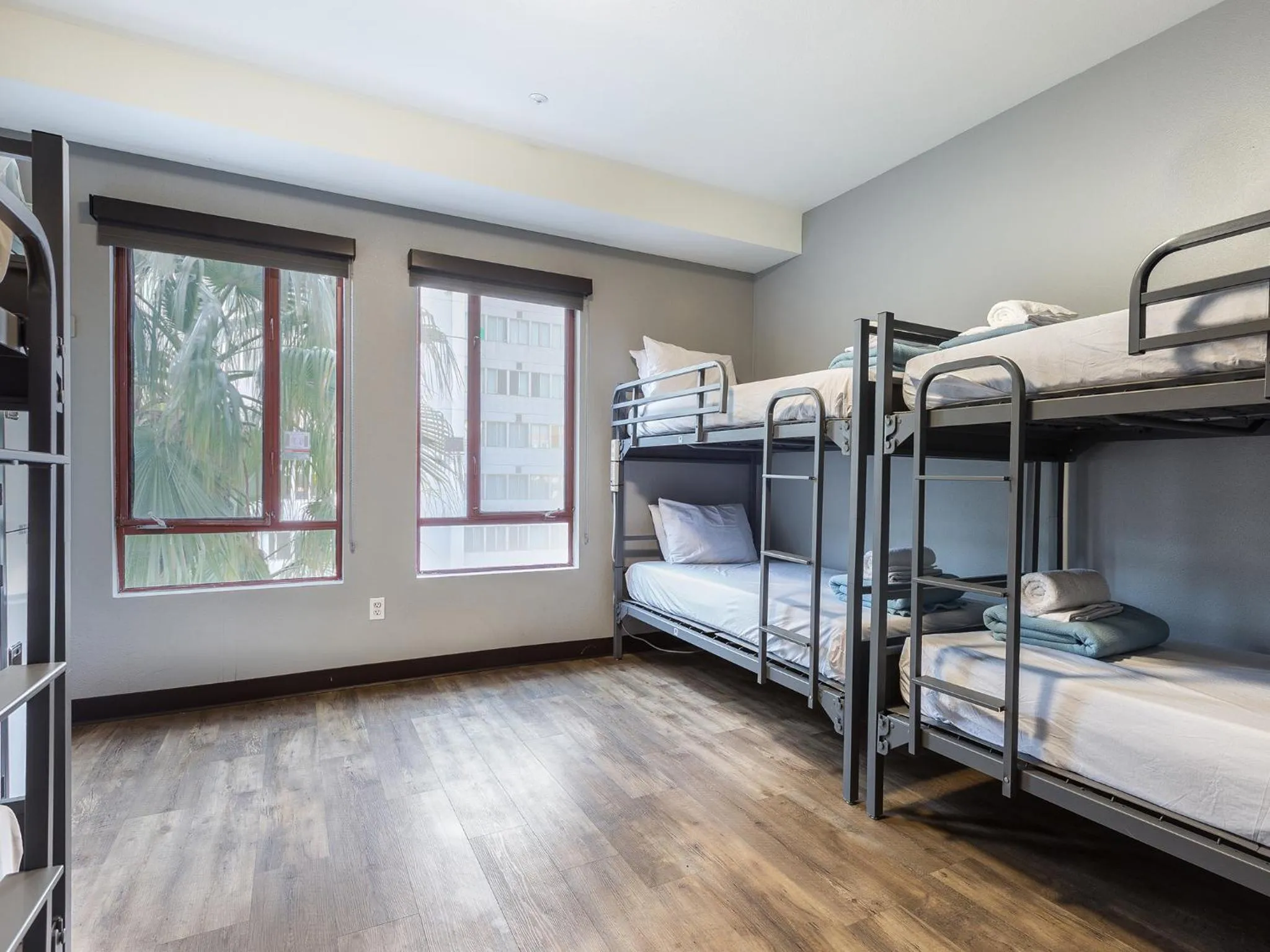 bunk bed, Bed in HI Los Angeles Santa Monica Hostel