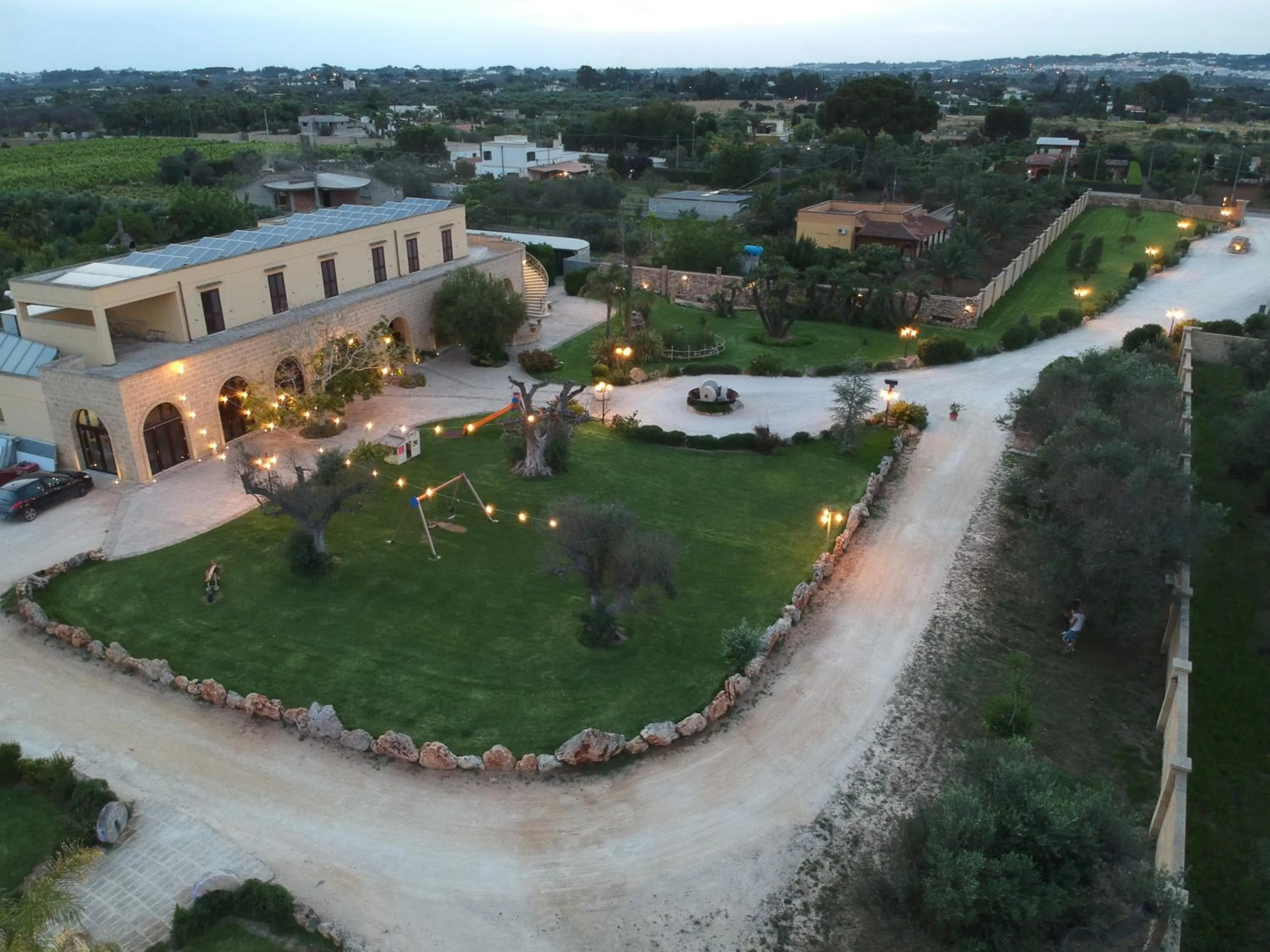Bird's eye view in Agriturismo Paradiso