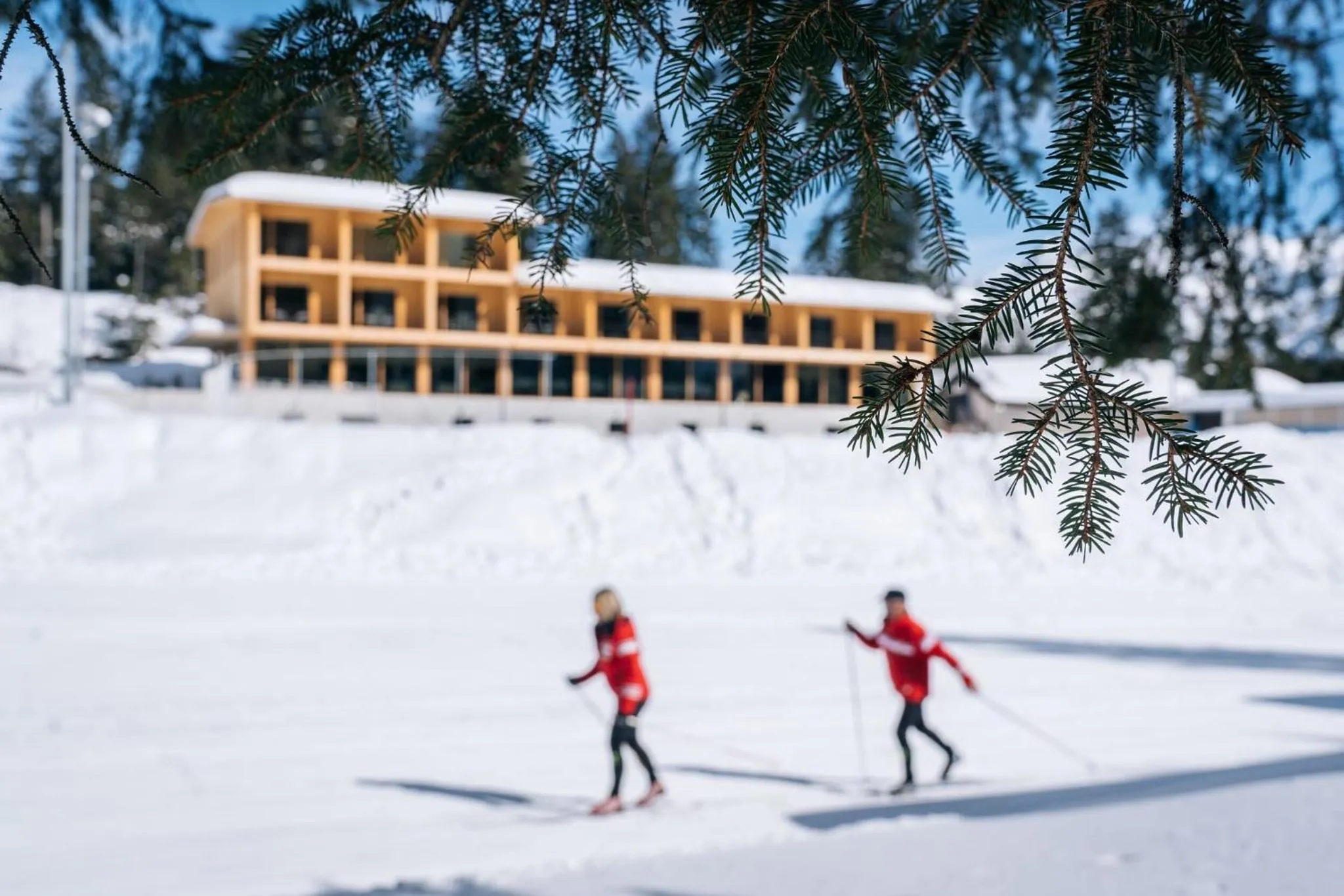 Property building in Campra Alpine Lodge & Spa