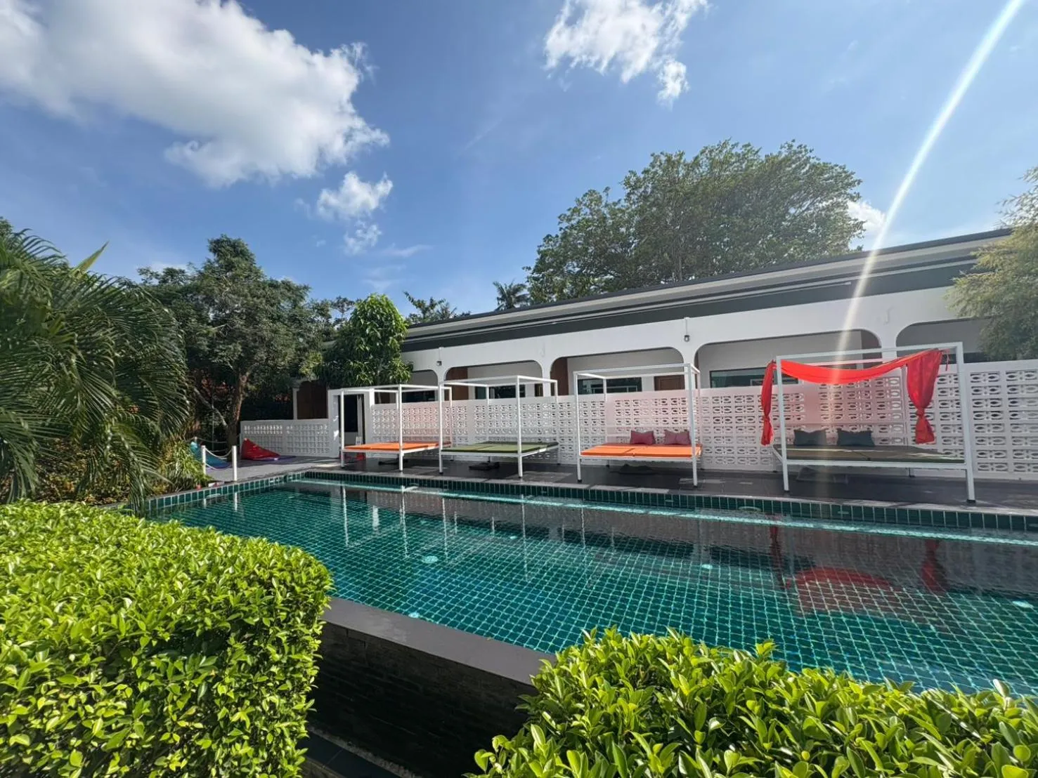 Swimming pool in Phangan Hometown Resort - Adults Only