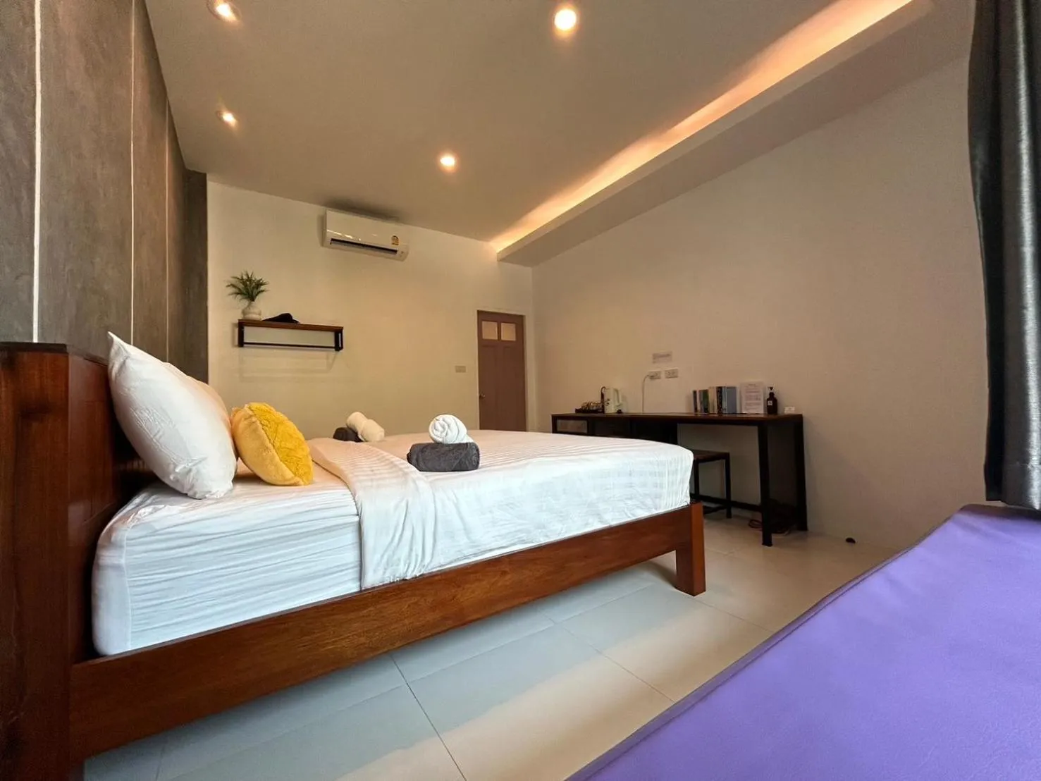 Bedroom, Bed in Phangan Hometown Resort - Adults Only
