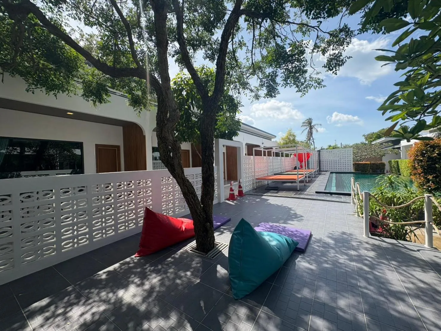 Swimming pool in Phangan Hometown Resort - Adults Only