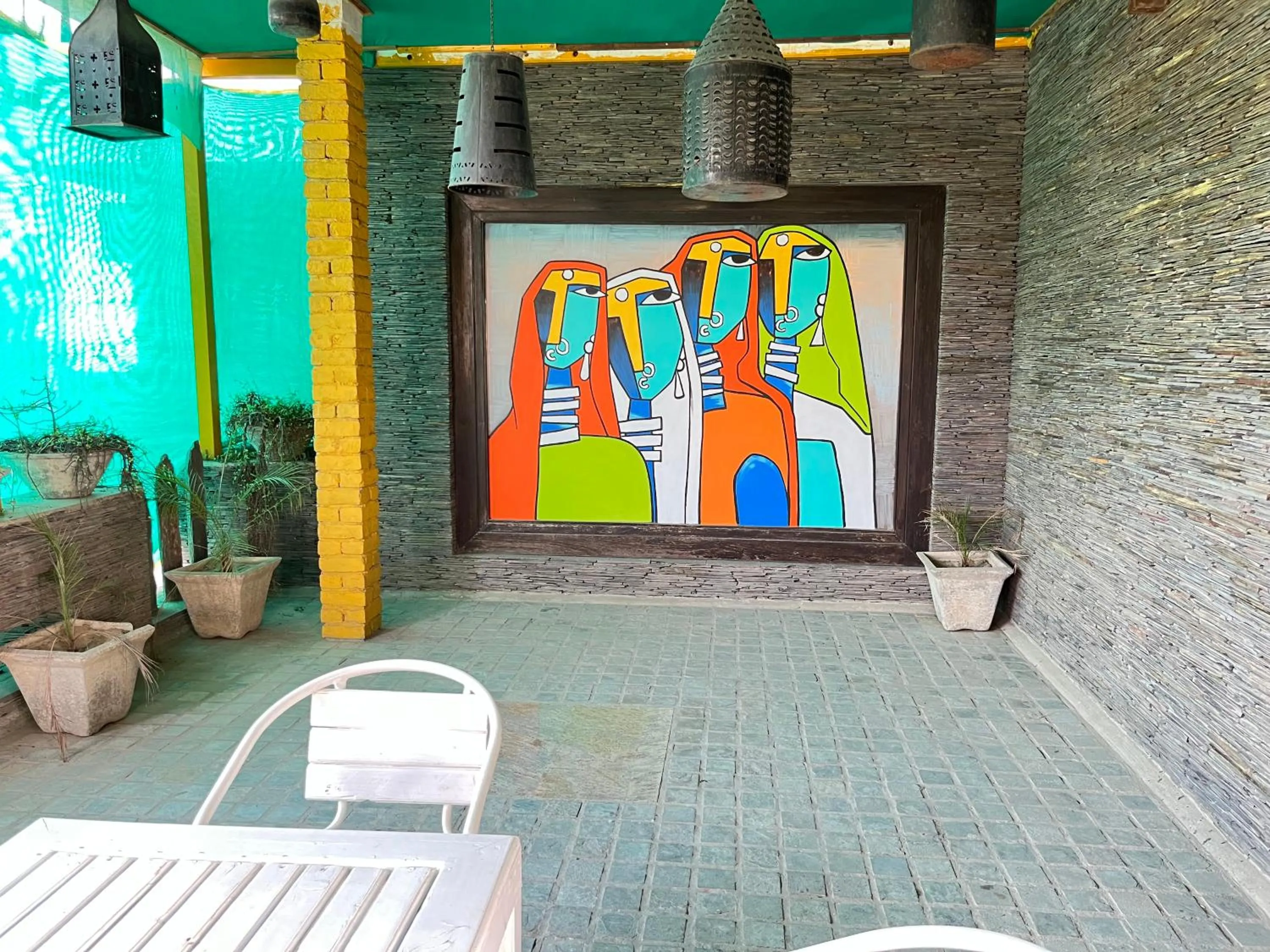 Balcony/Terrace in Aakritii Hotels