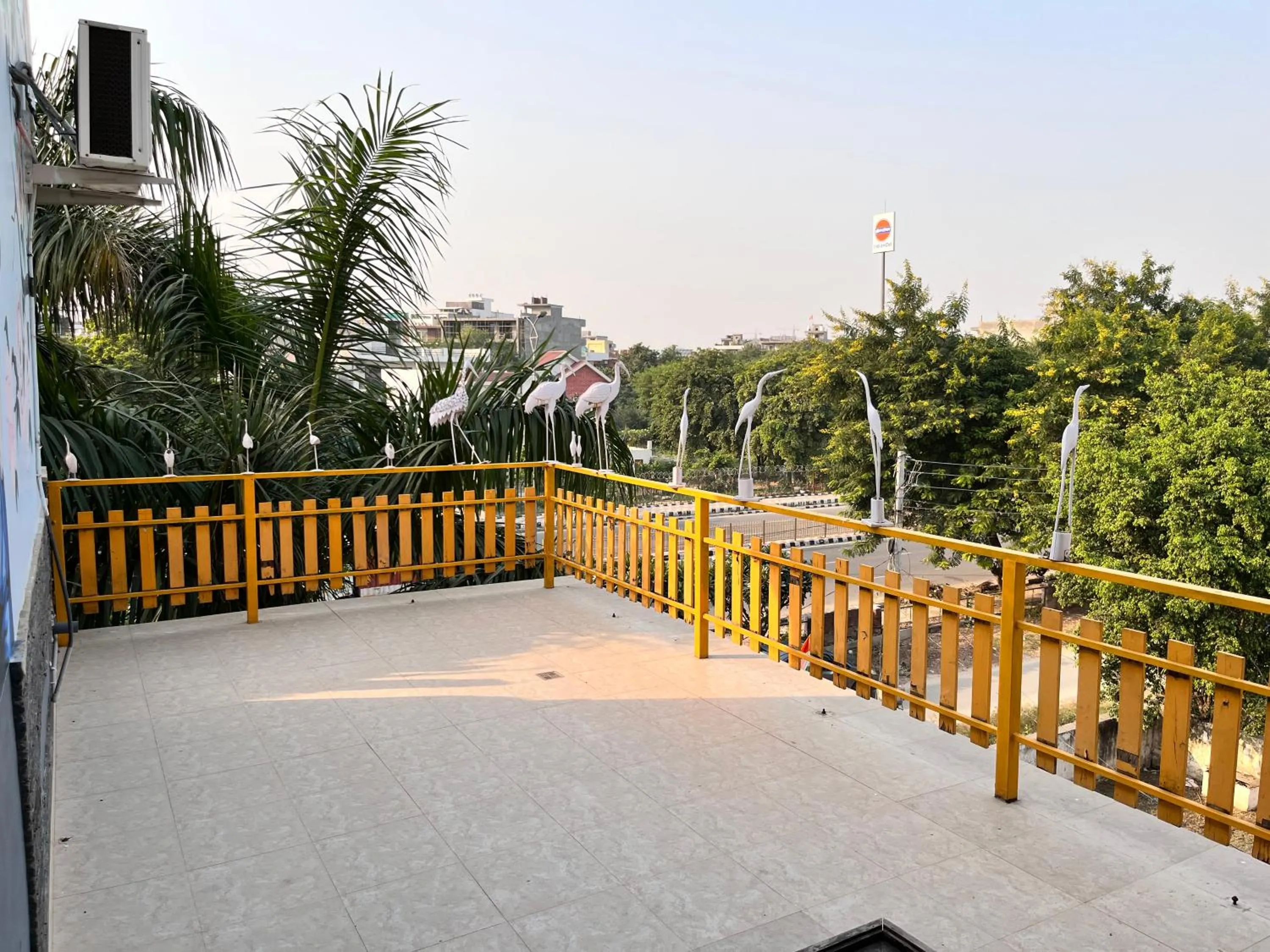 Balcony/Terrace in Aakritii Hotels