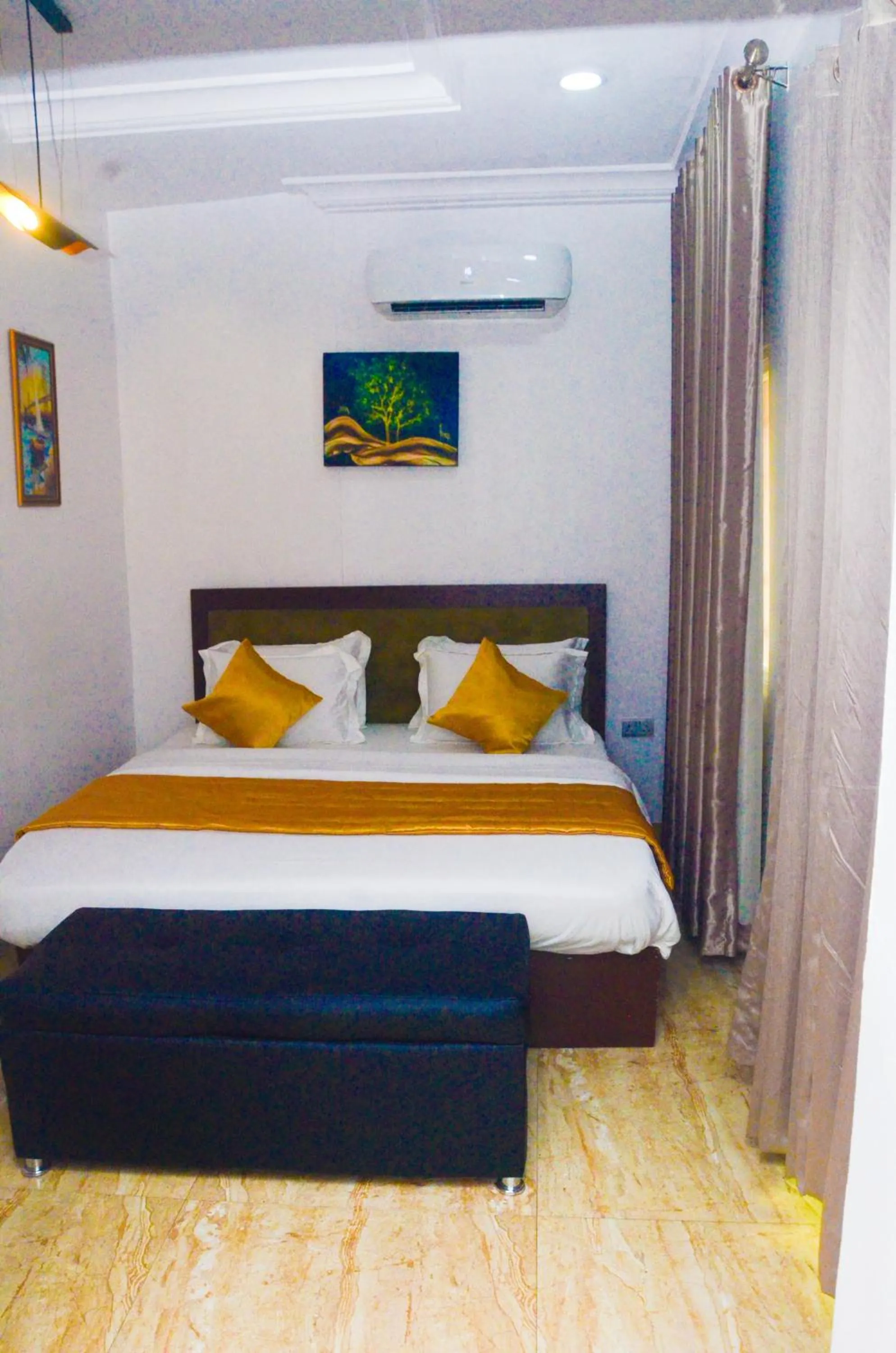 Bed in J Gibson Hotel