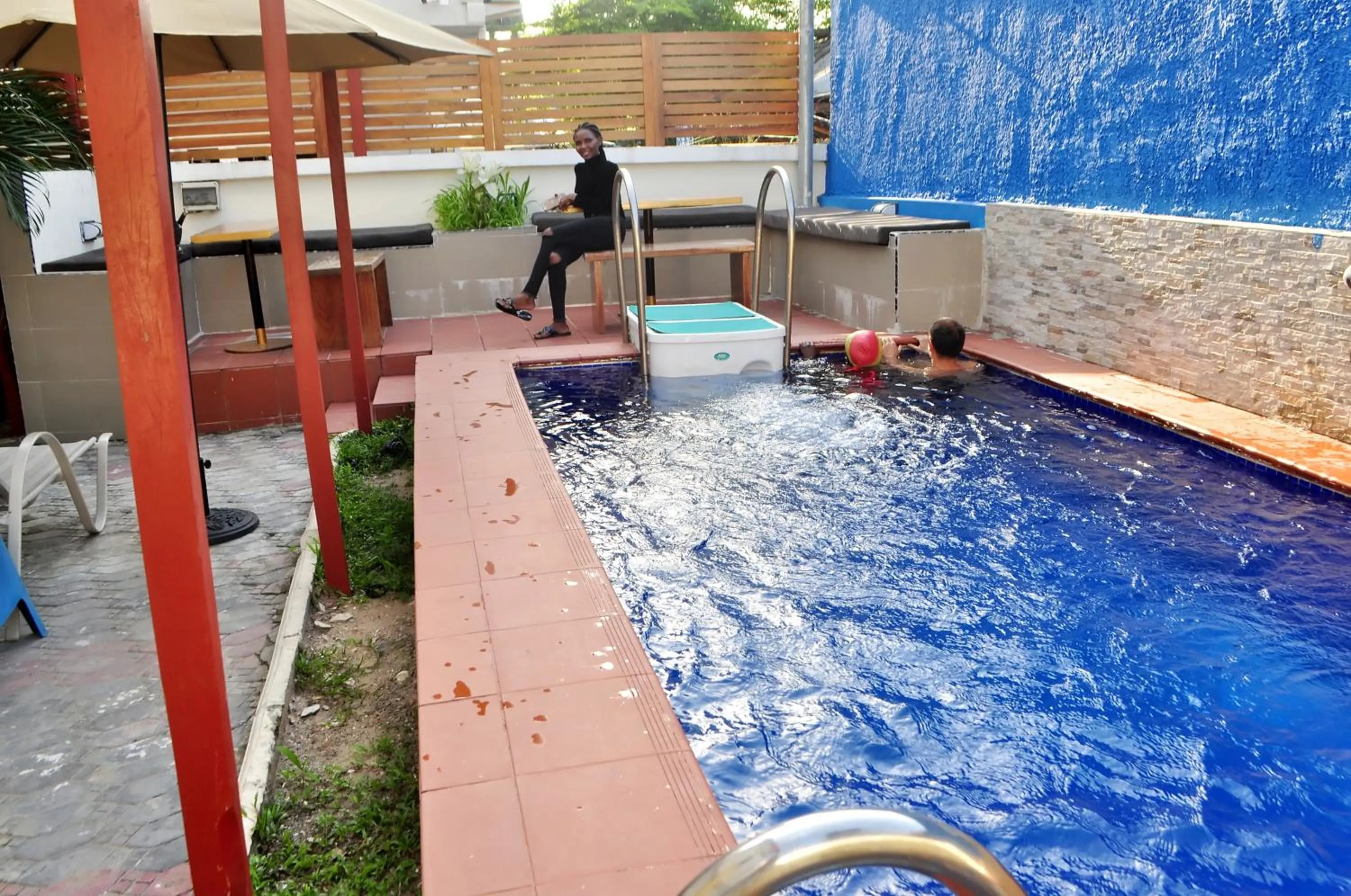 Swimming pool in J Gibson Hotel