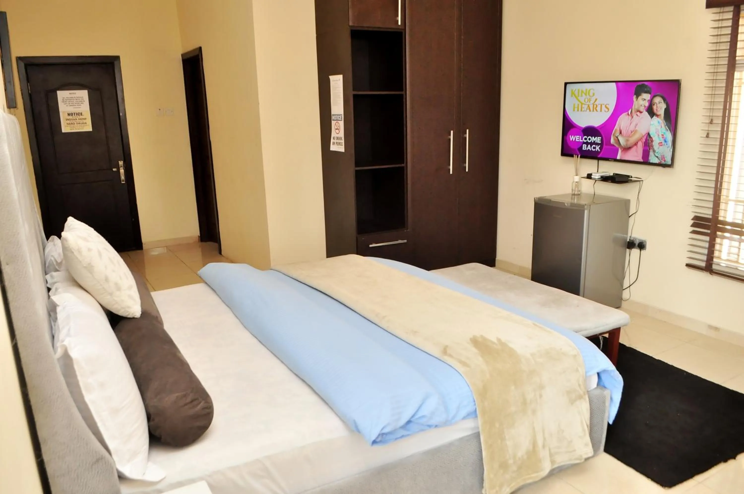 Bed in J Gibson Hotel