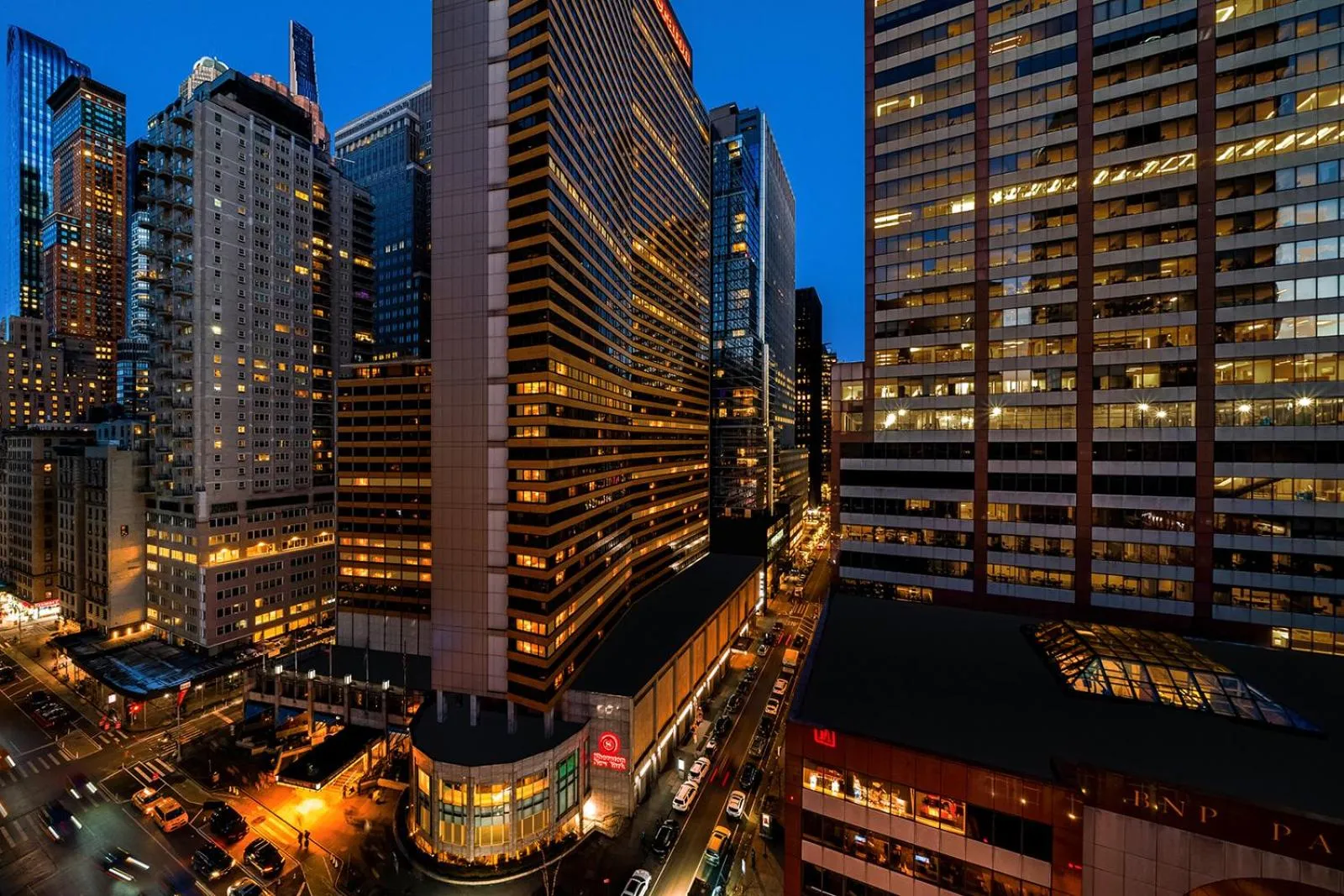 Property building in Sheraton New York Times Square Hotel
