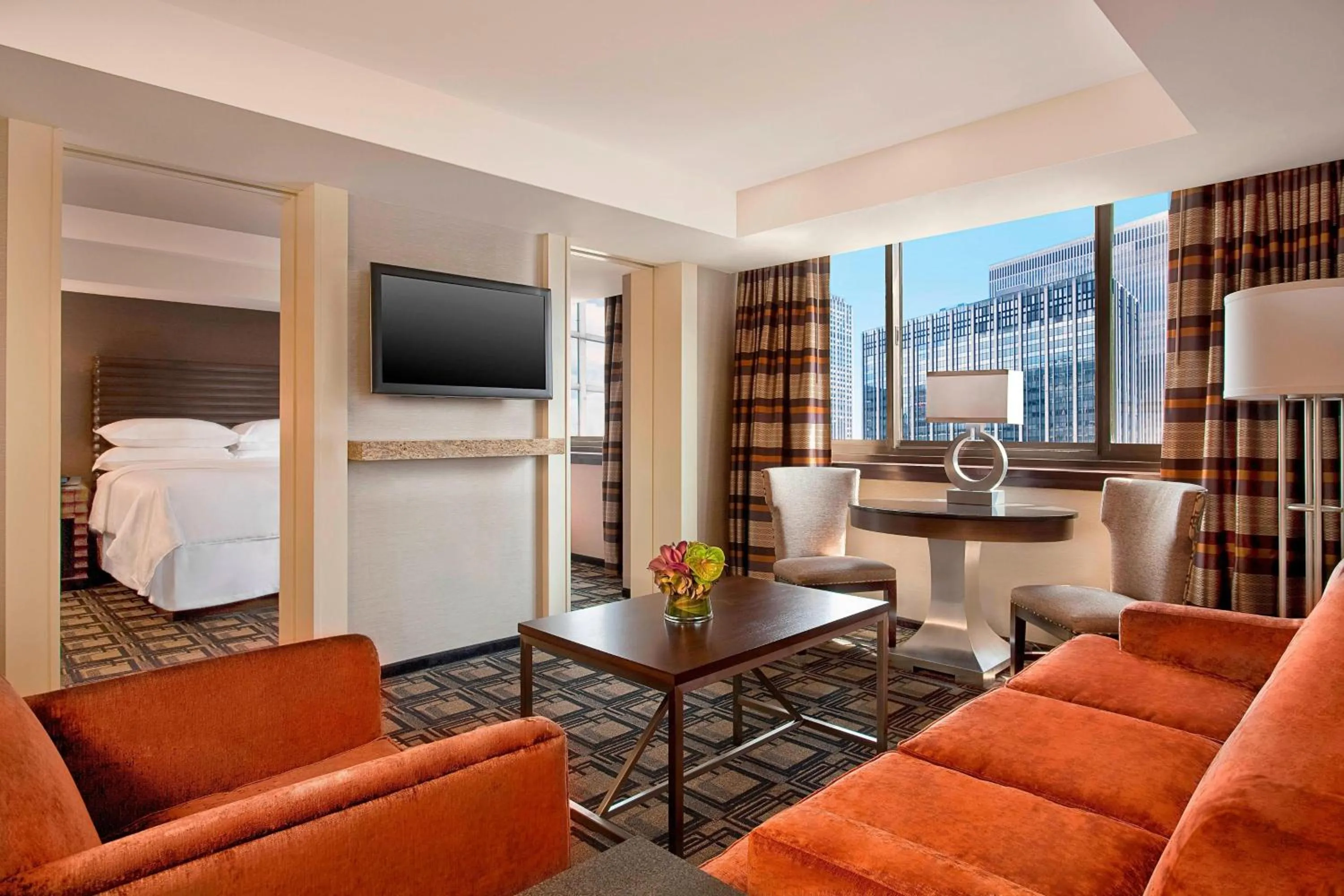 Photo of the whole room in Sheraton New York Times Square Hotel