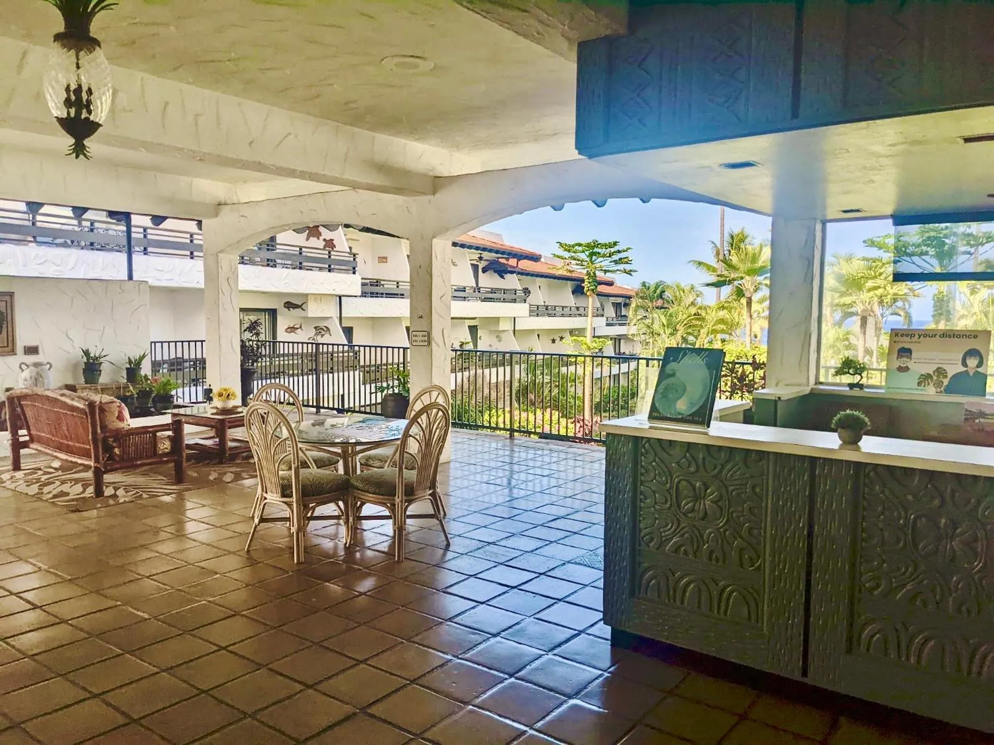 Lobby or reception in Unwind on Your Fantasy Hawaiian Vacation- 1BD/1BA Condo in Kailua-Kona, Hawaii
