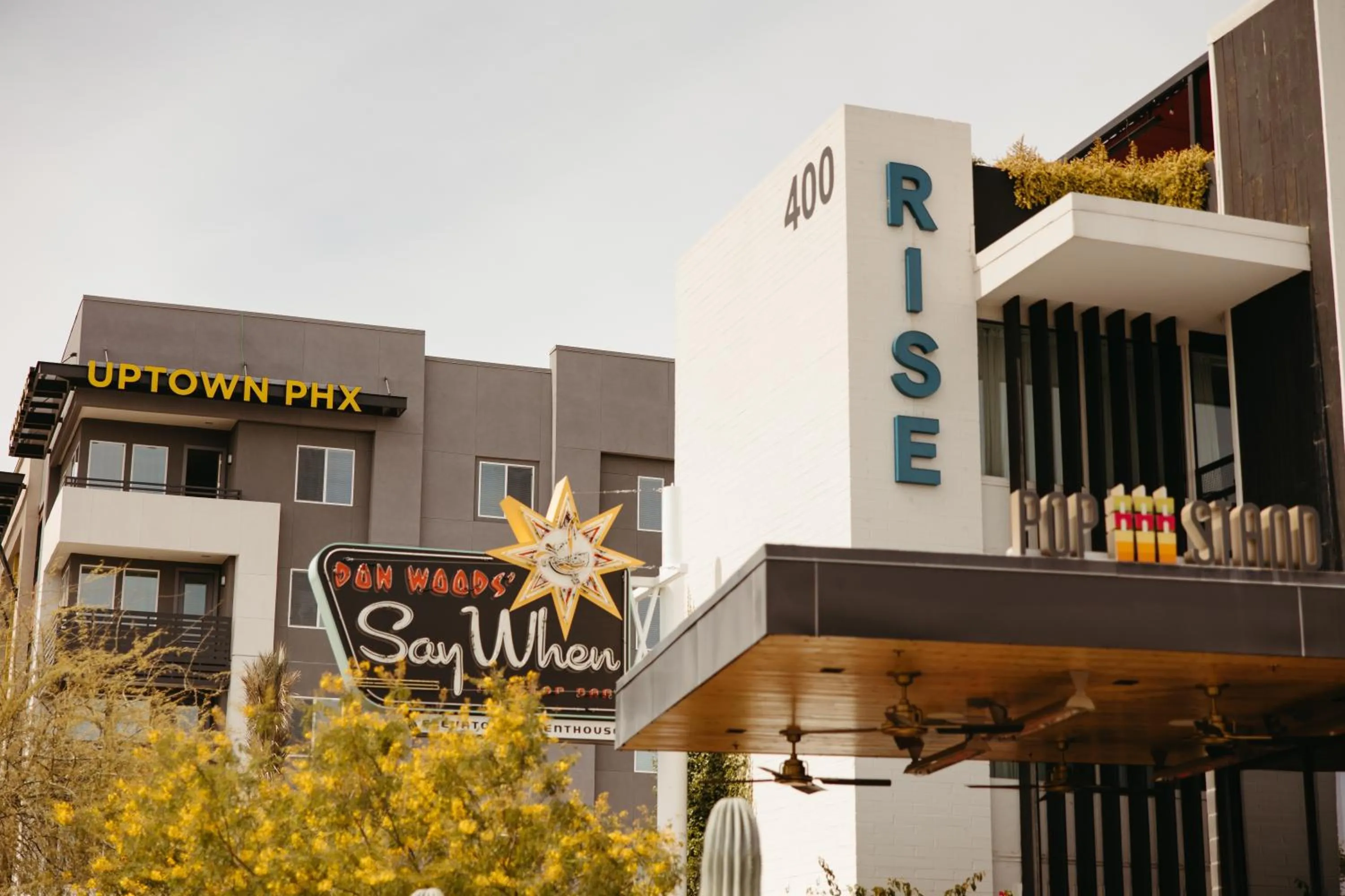 Property building in RISE Uptown