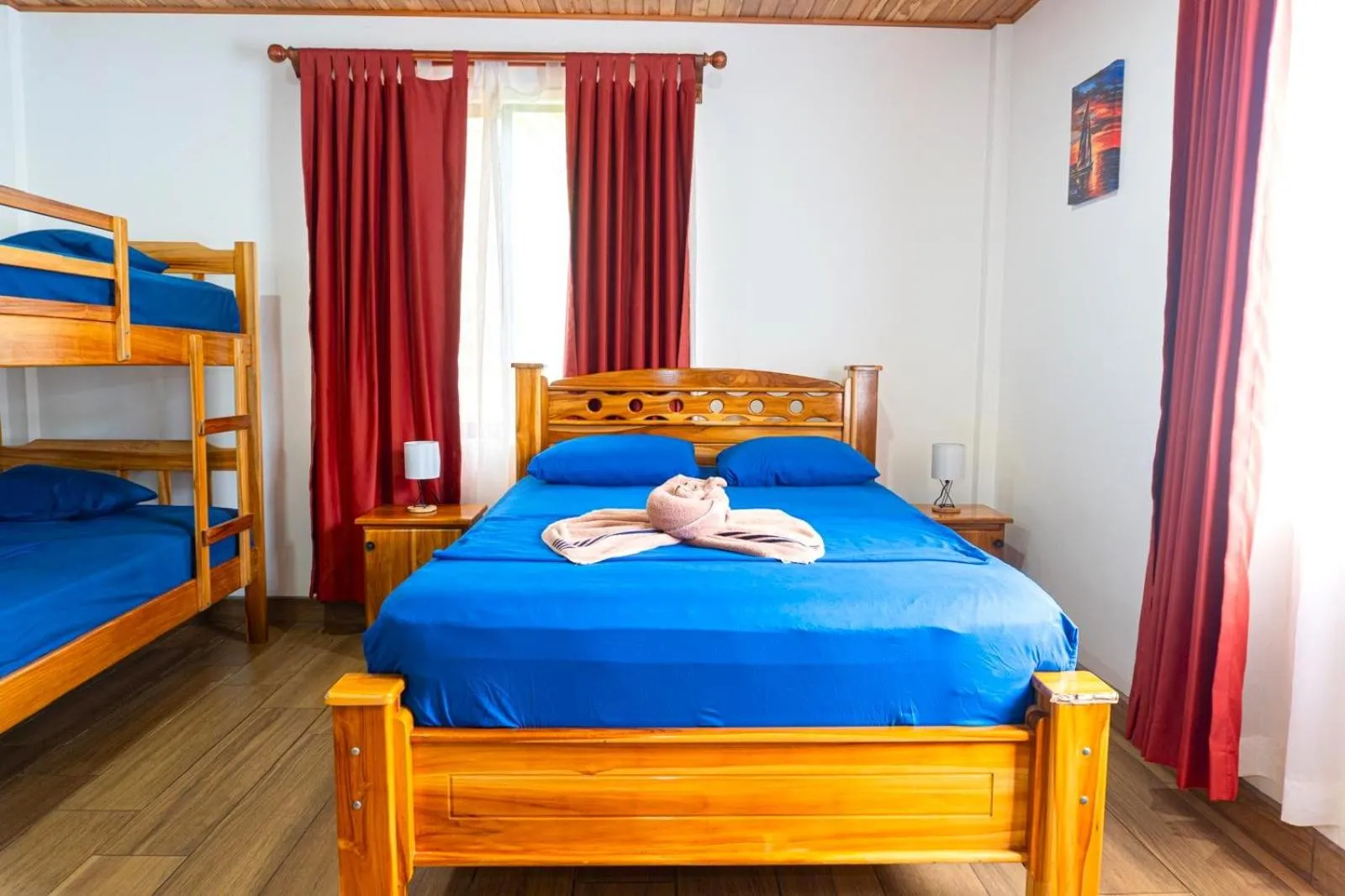 Bed in Corcovado & Drake Inn